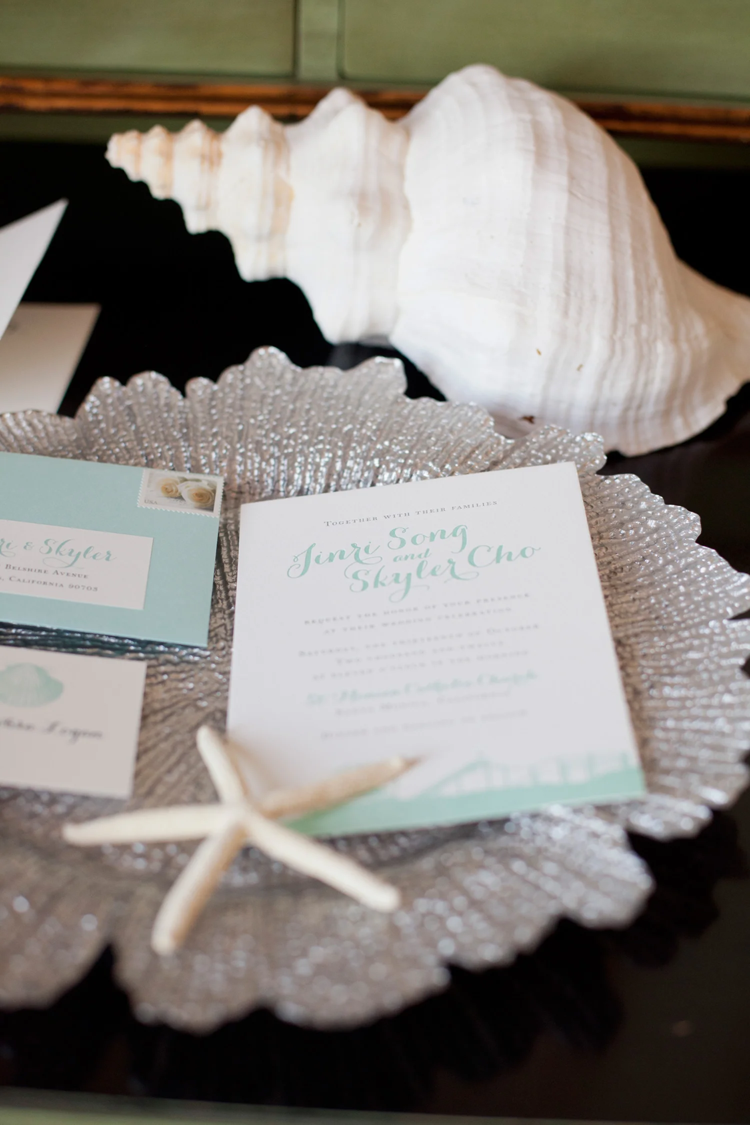 Classic beach wedding