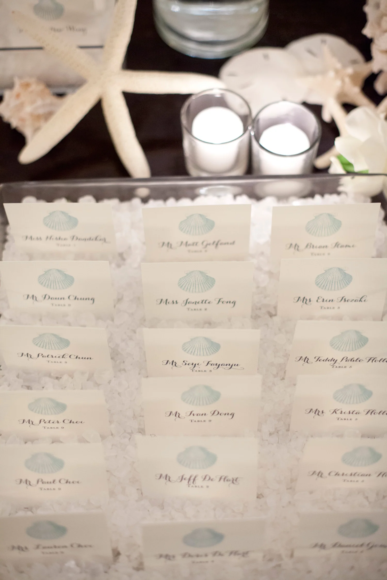 Classic beach wedding