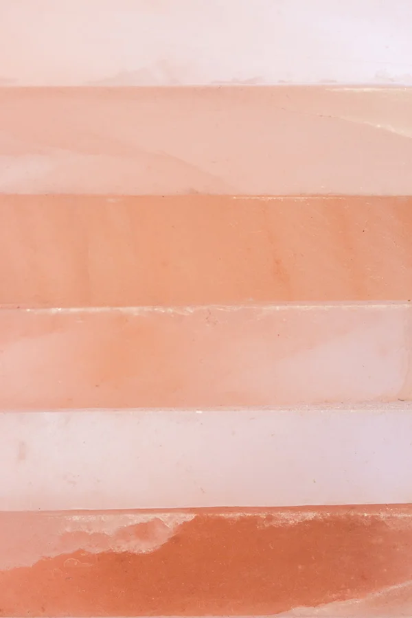I was fascinated with these beautiful Himalayan salt blocks, which you can put on your stove and use for cooking, infusing your food with a delicate saltiness!