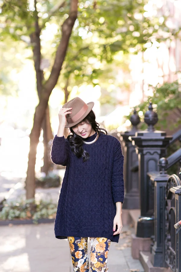 On tree-lined West Village street