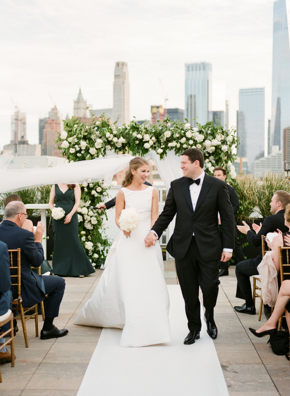 A New York City Wedding on the Rooftop — Fourteen-Forty: Custom Wedding ...