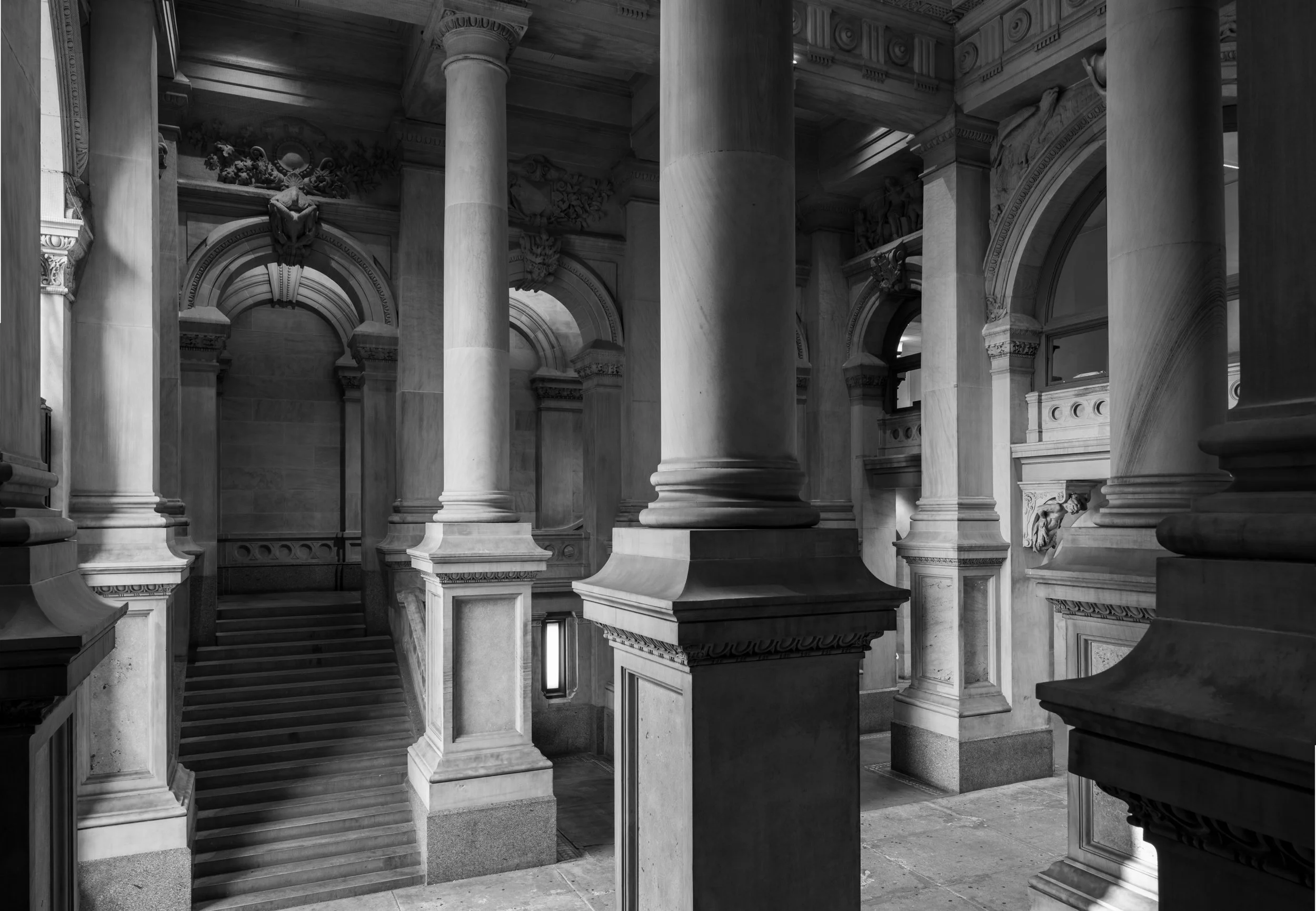 Is it 1755 or 2025? Standing in the dimly lit east entrance to City Hall feels like traveling back in time.