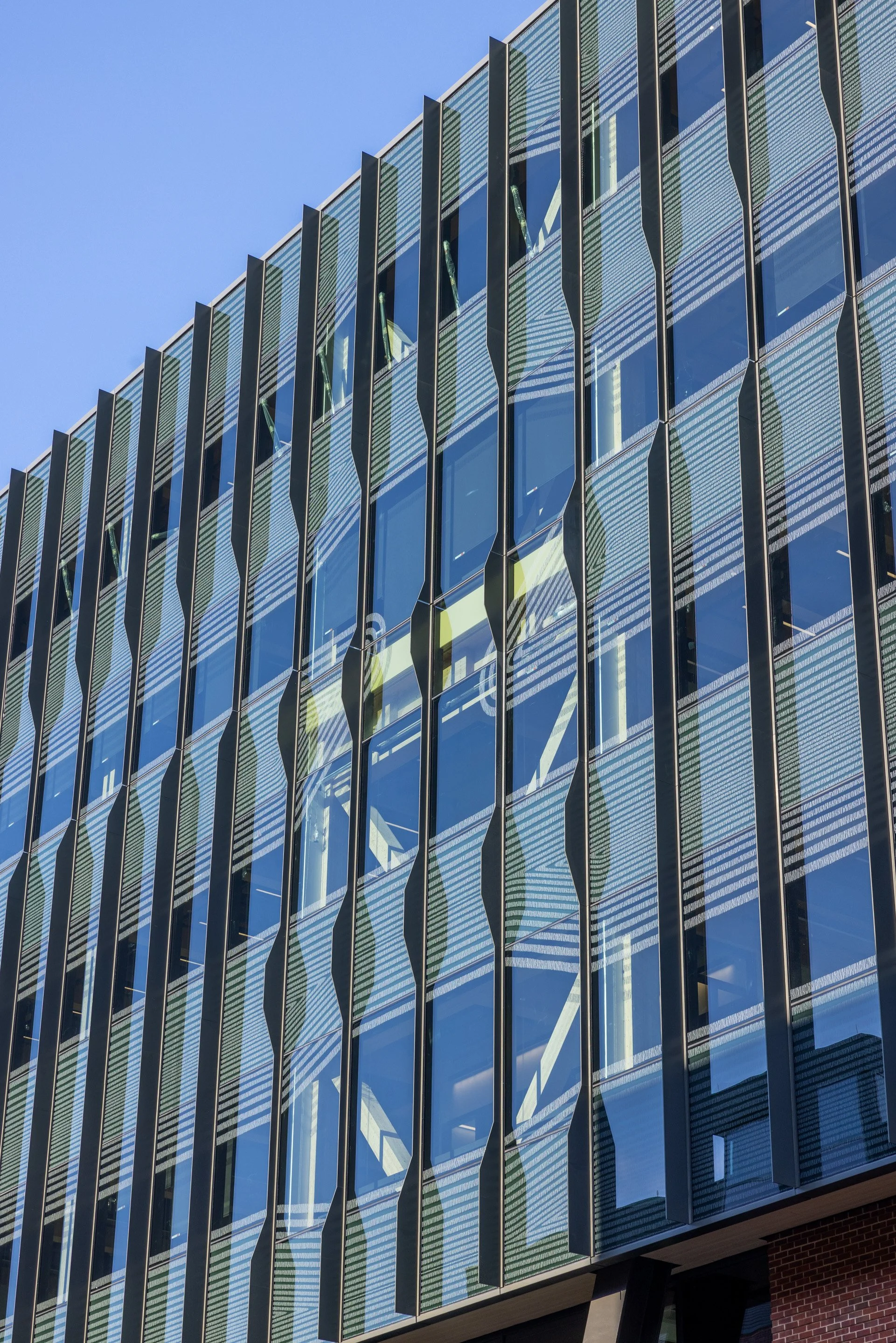   The same facade, from the side.  