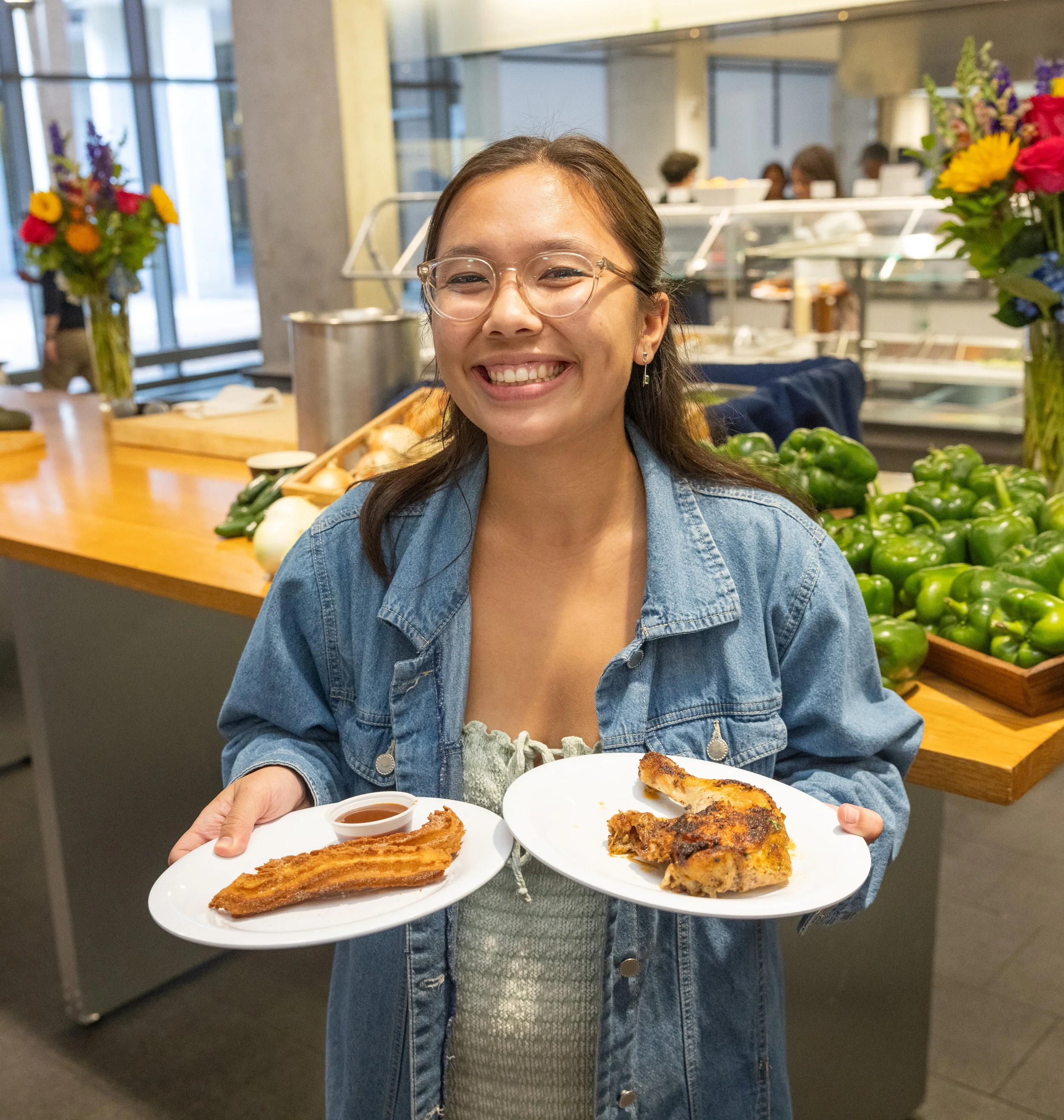   Don’t forget to leave room for dessert! Carlos’s delicious churros wrapped up the evening’s meal.  