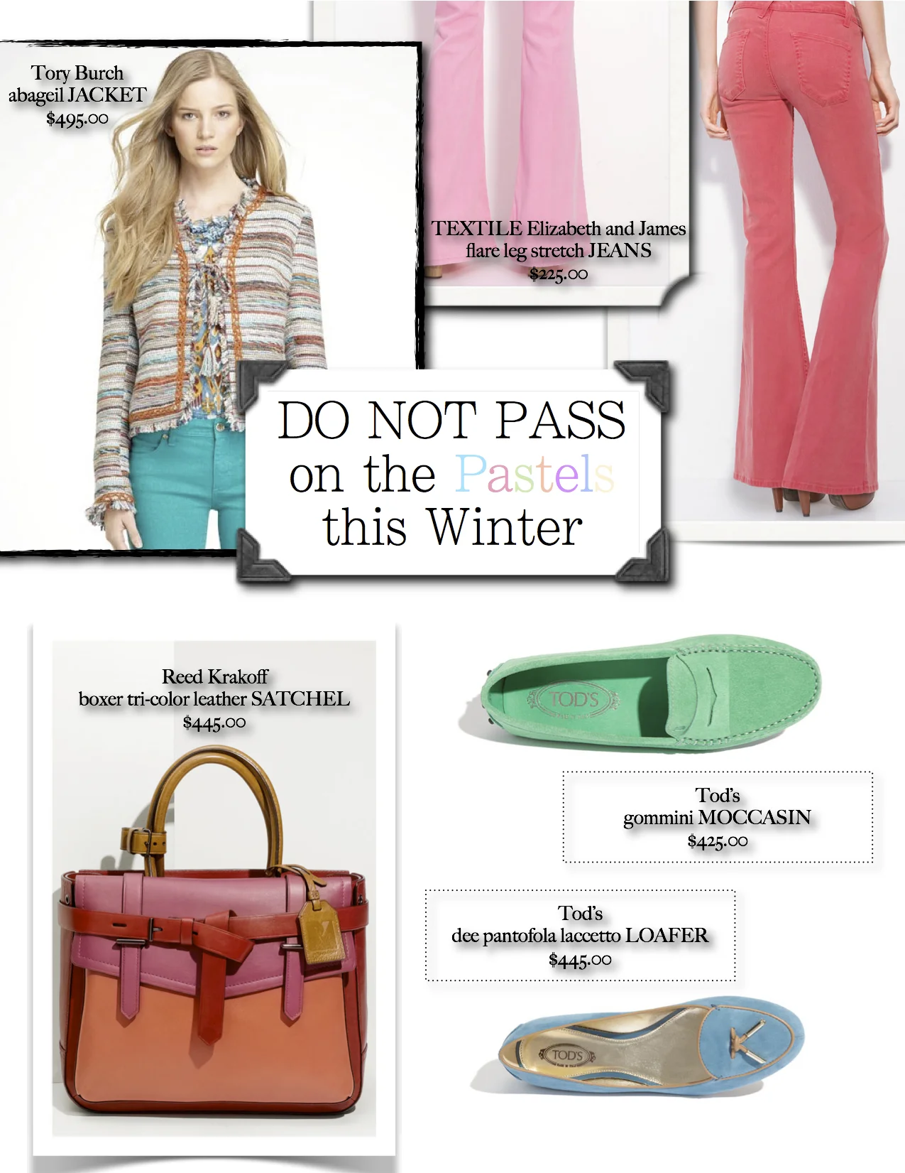 Do Not Pass on the Pastels this Winter