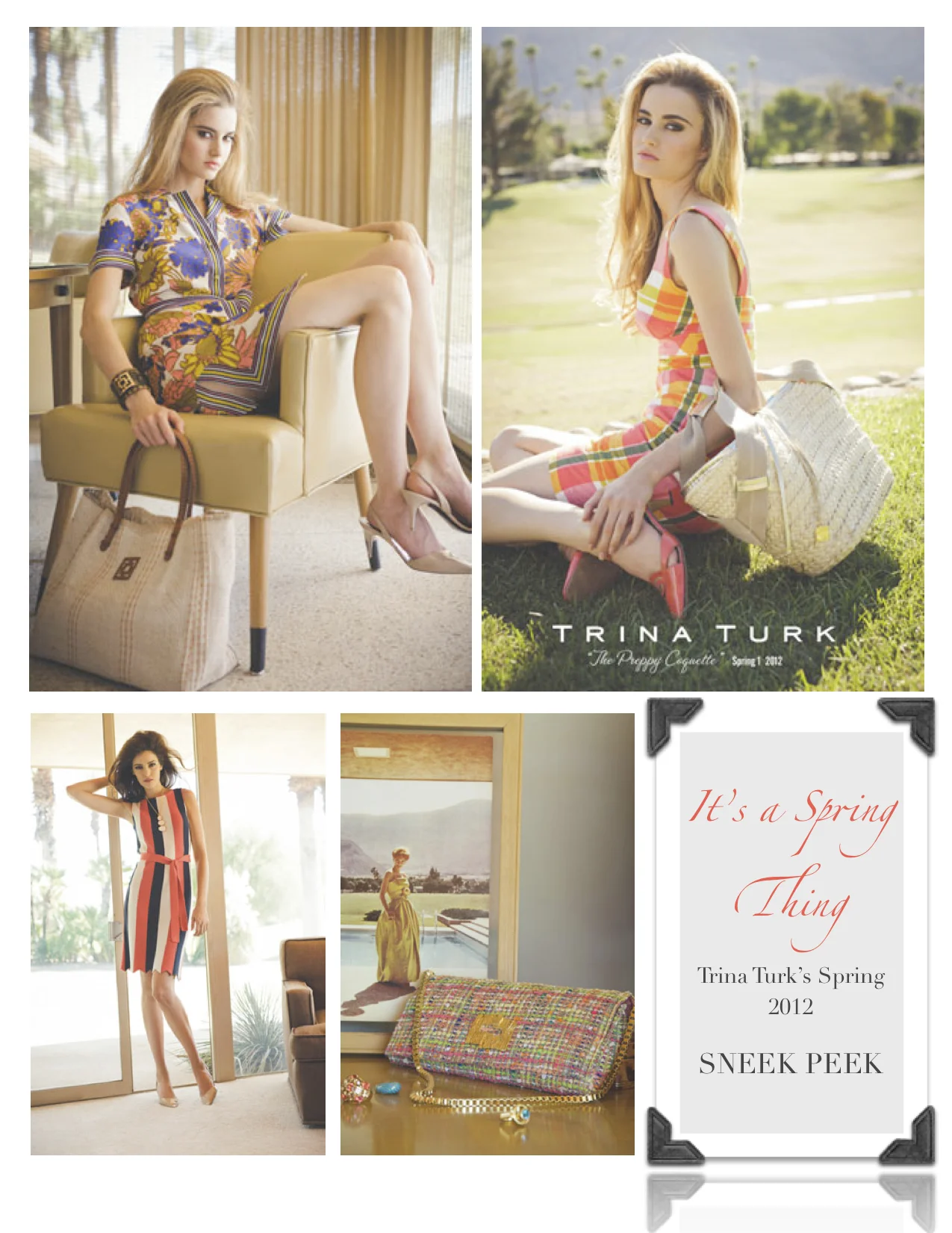 It's a Spring Thing: Trina Turk's Spring 2012 Sneek Peek