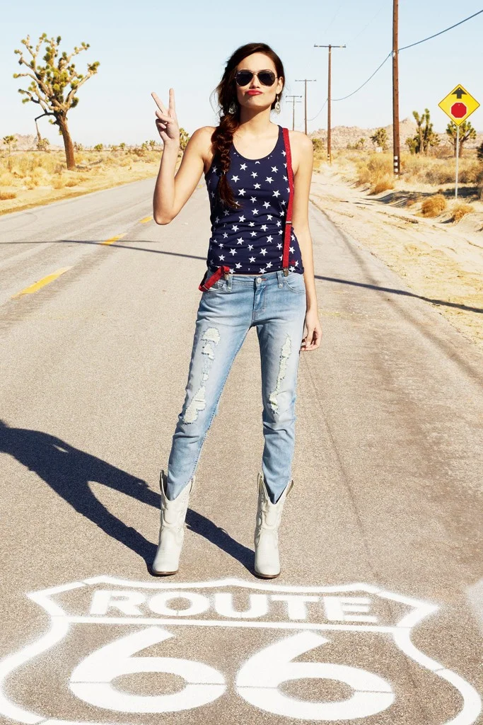 Levi's exclusive for Macy’s American Icons campaign.