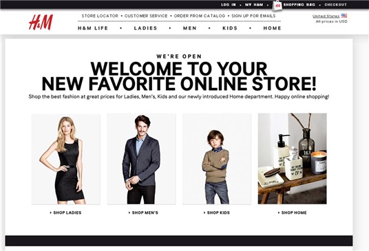 H&M to Launch Online Shopping for the U.S. in Mid-2013, Not This Year As  Planned