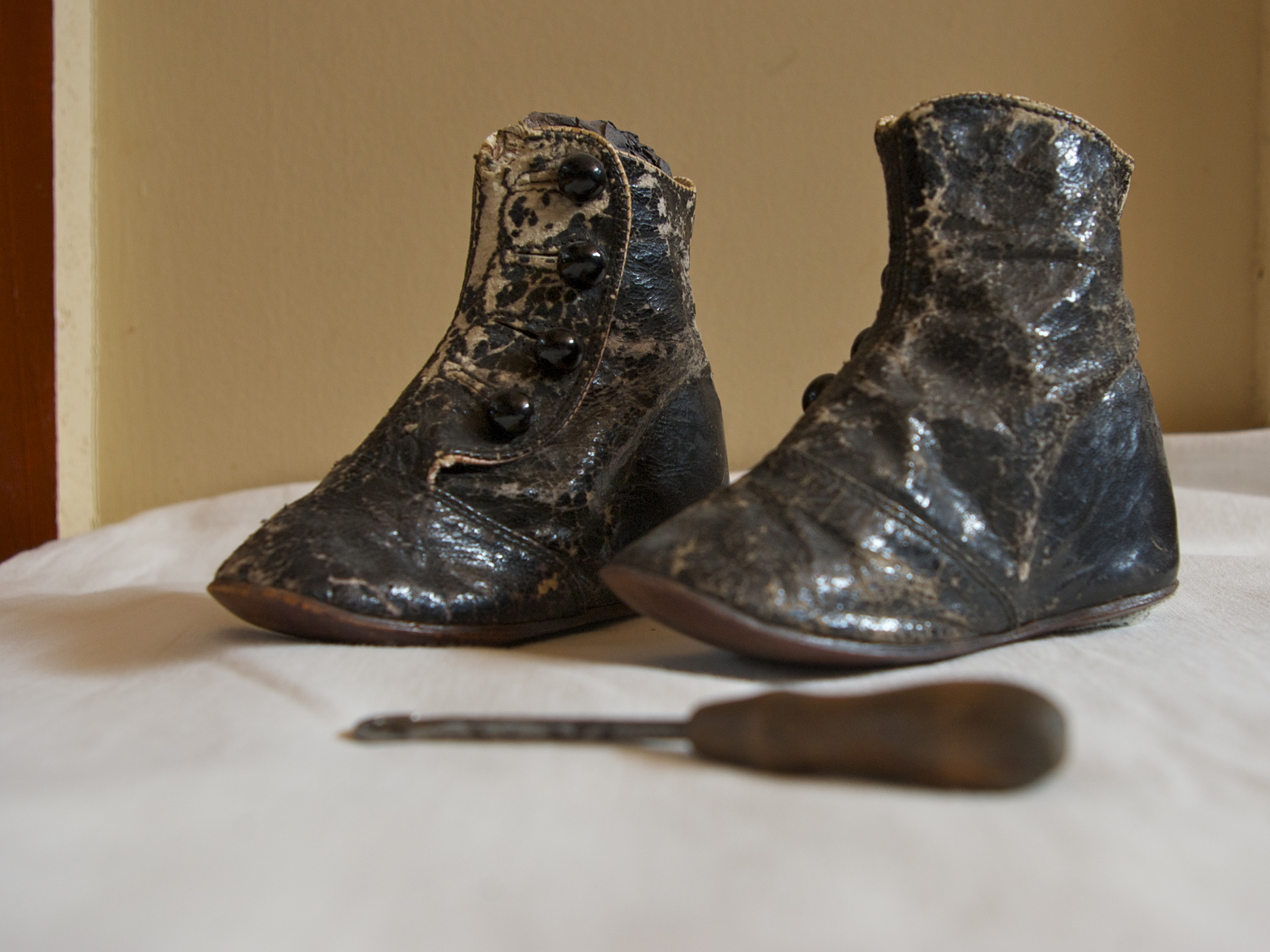 Harper Rollins's button boots