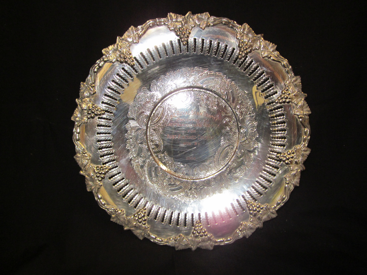 Percy Agricultural Society Trophy