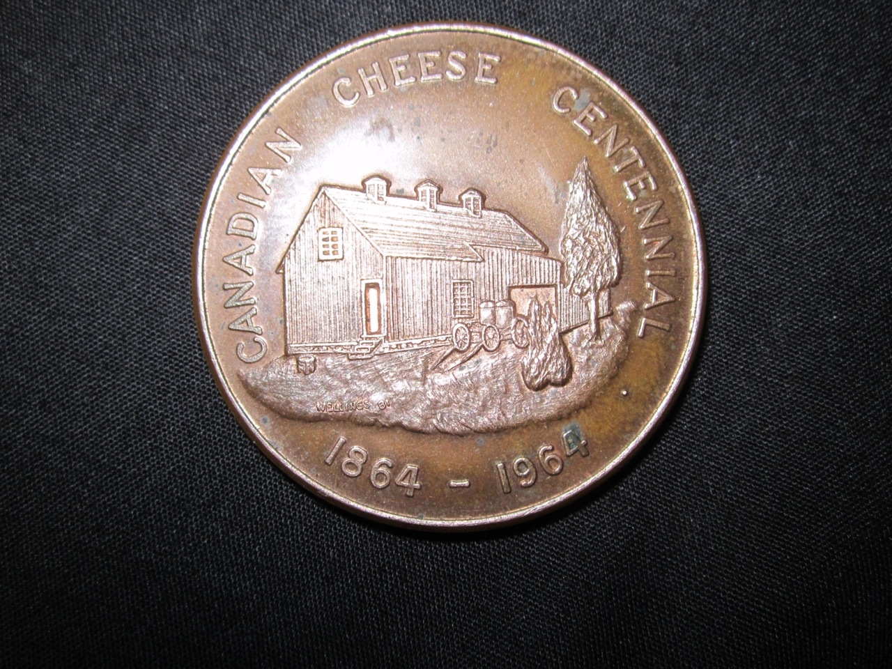 Cheese Centennial Medal