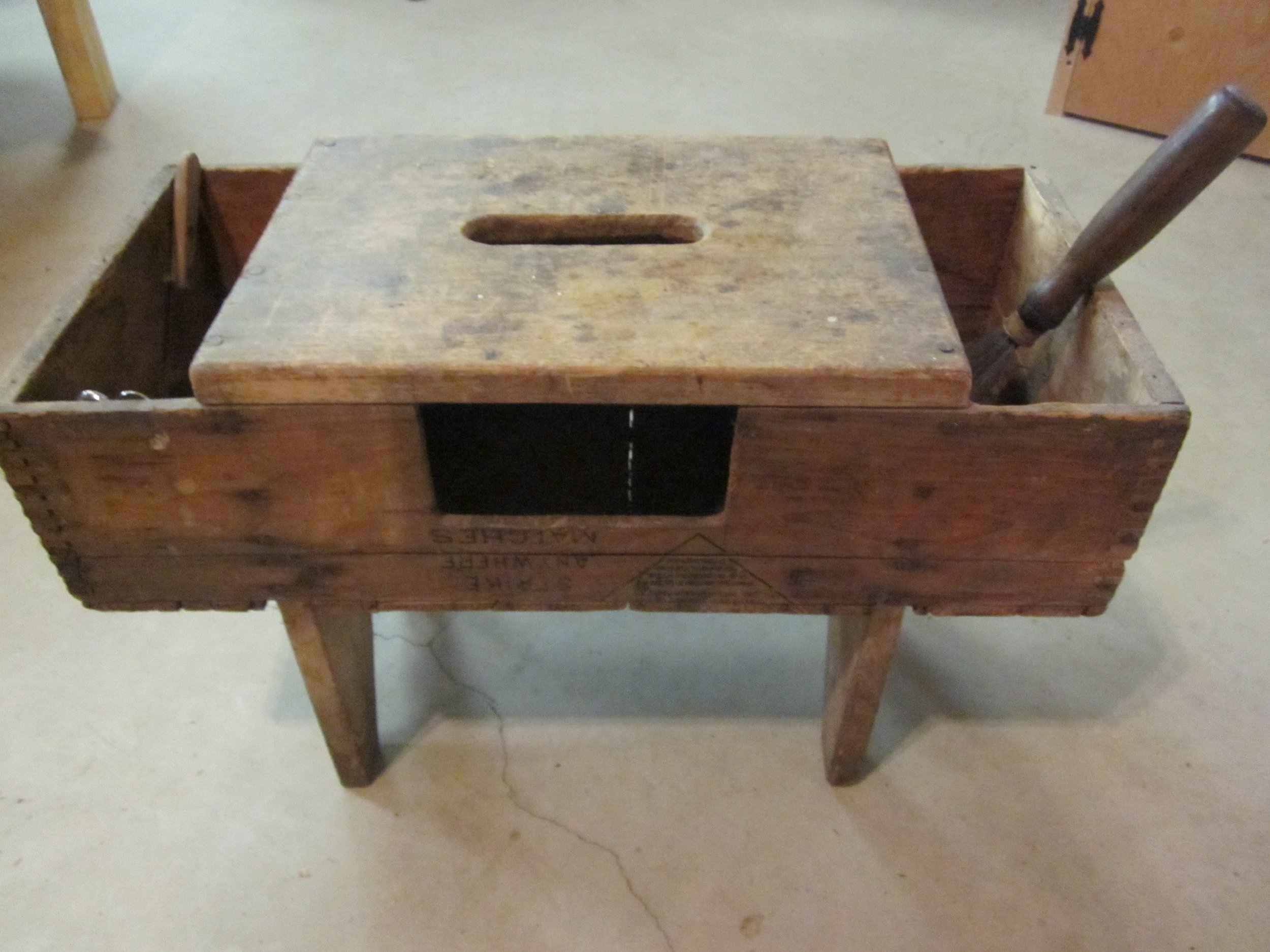 Tool box stool