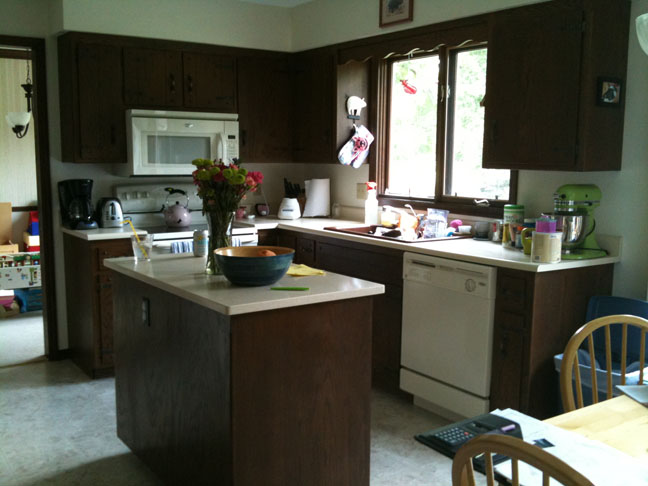 Powell Corcoran - KITCHEN {BEFORE}