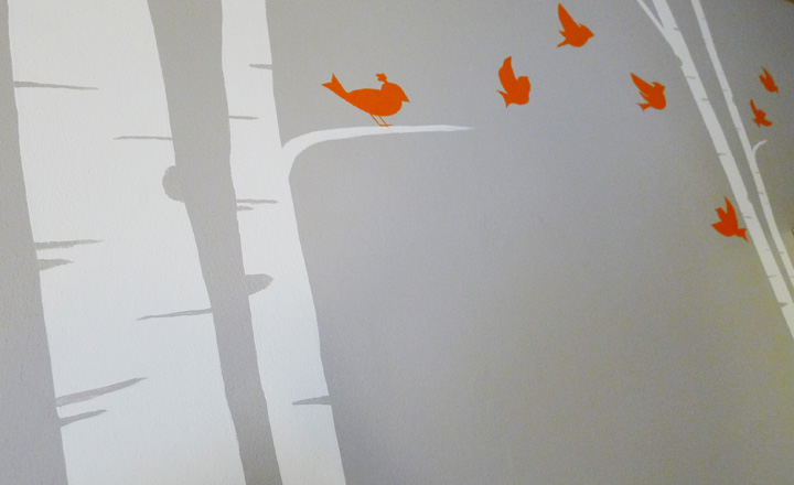 LaFore - NURSERY mural {AFTER}