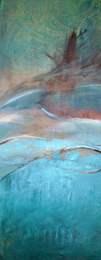 "Luna" Acrylic on Canvas 16 