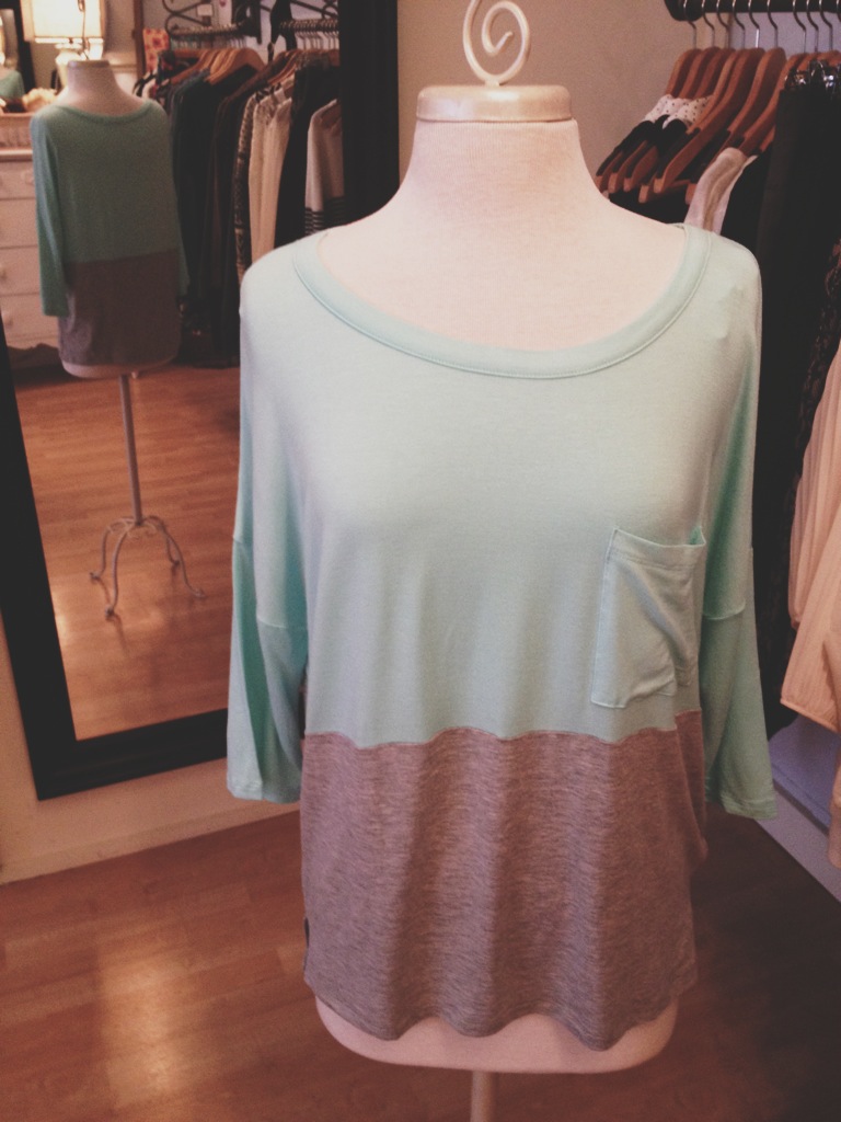 Gray and Teal Color Block Shirt.jpg