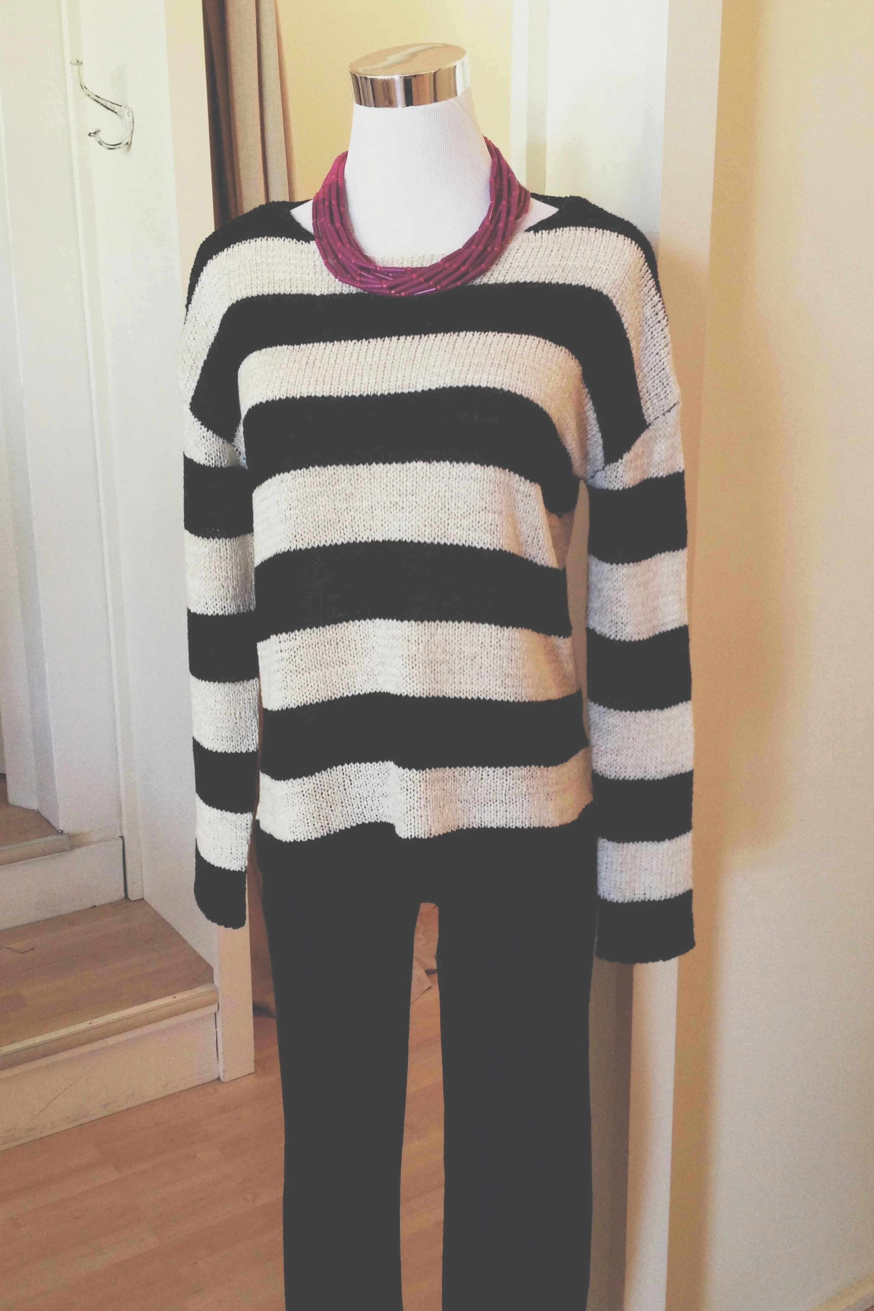 Stripes, again. Love them even more. 