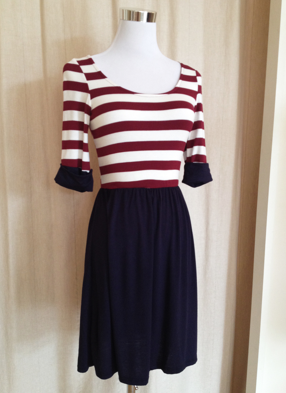 Striped Jersey Dress