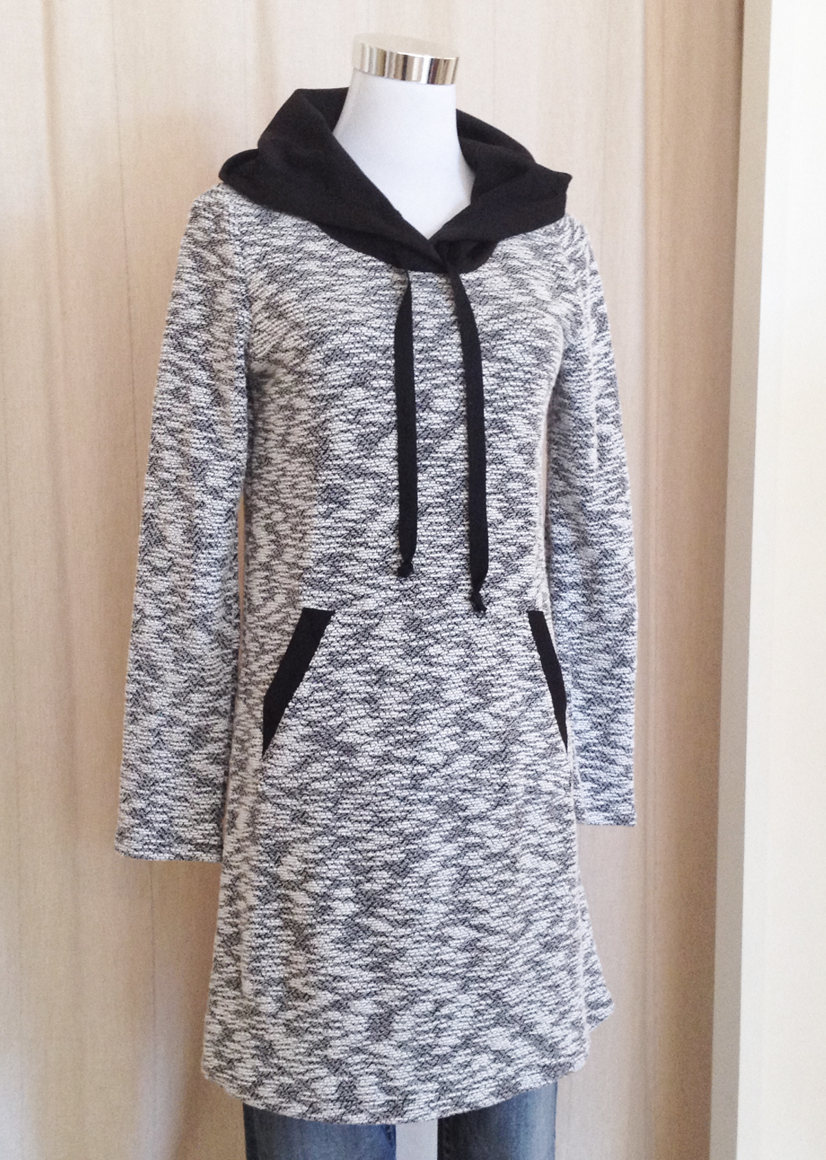 Marled Hoody Dress
