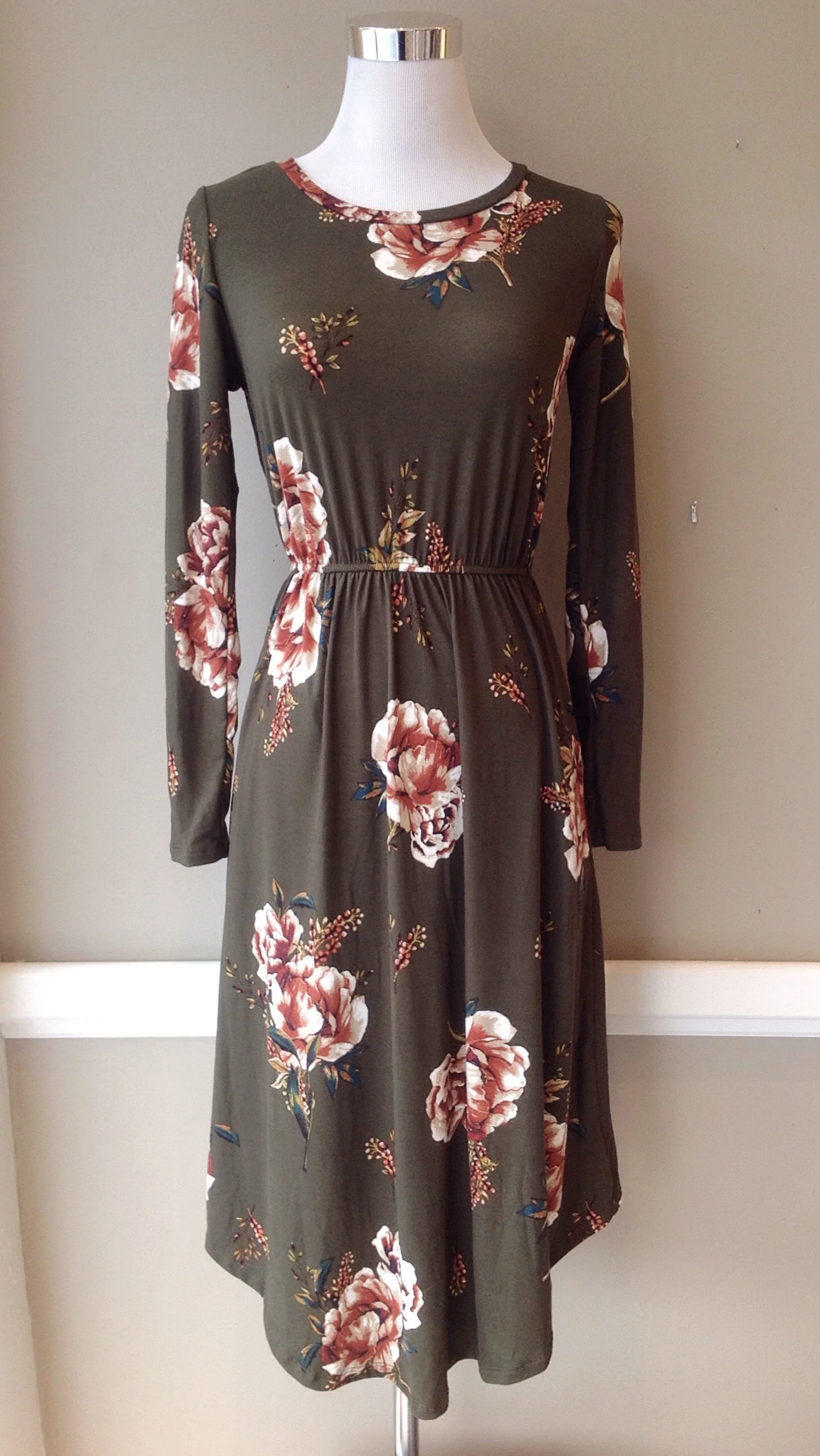 And olive floral.