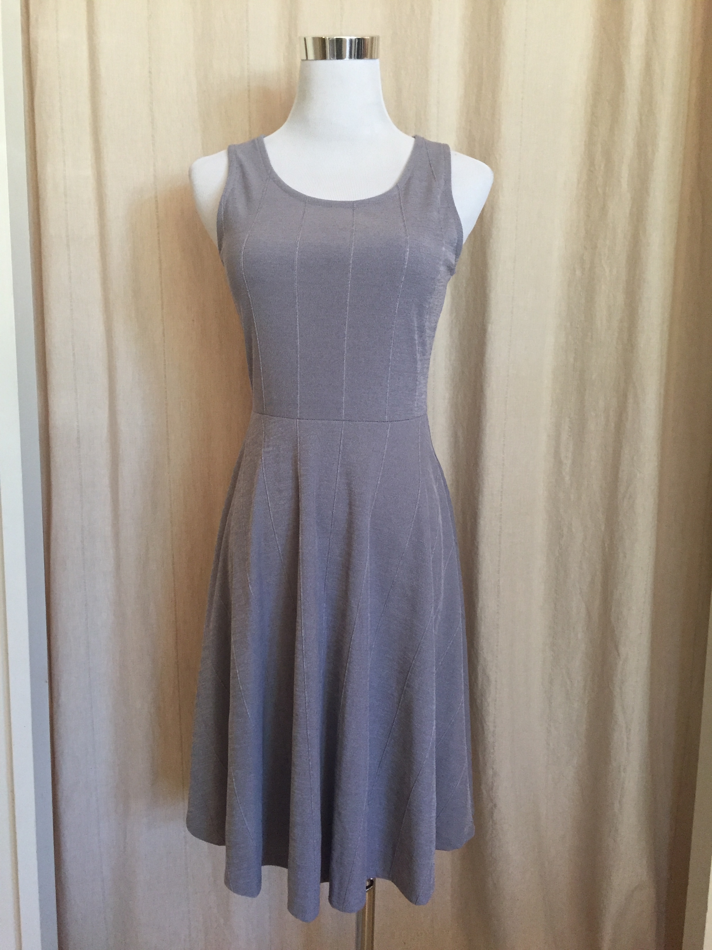  Gray Skater Dress, $42 