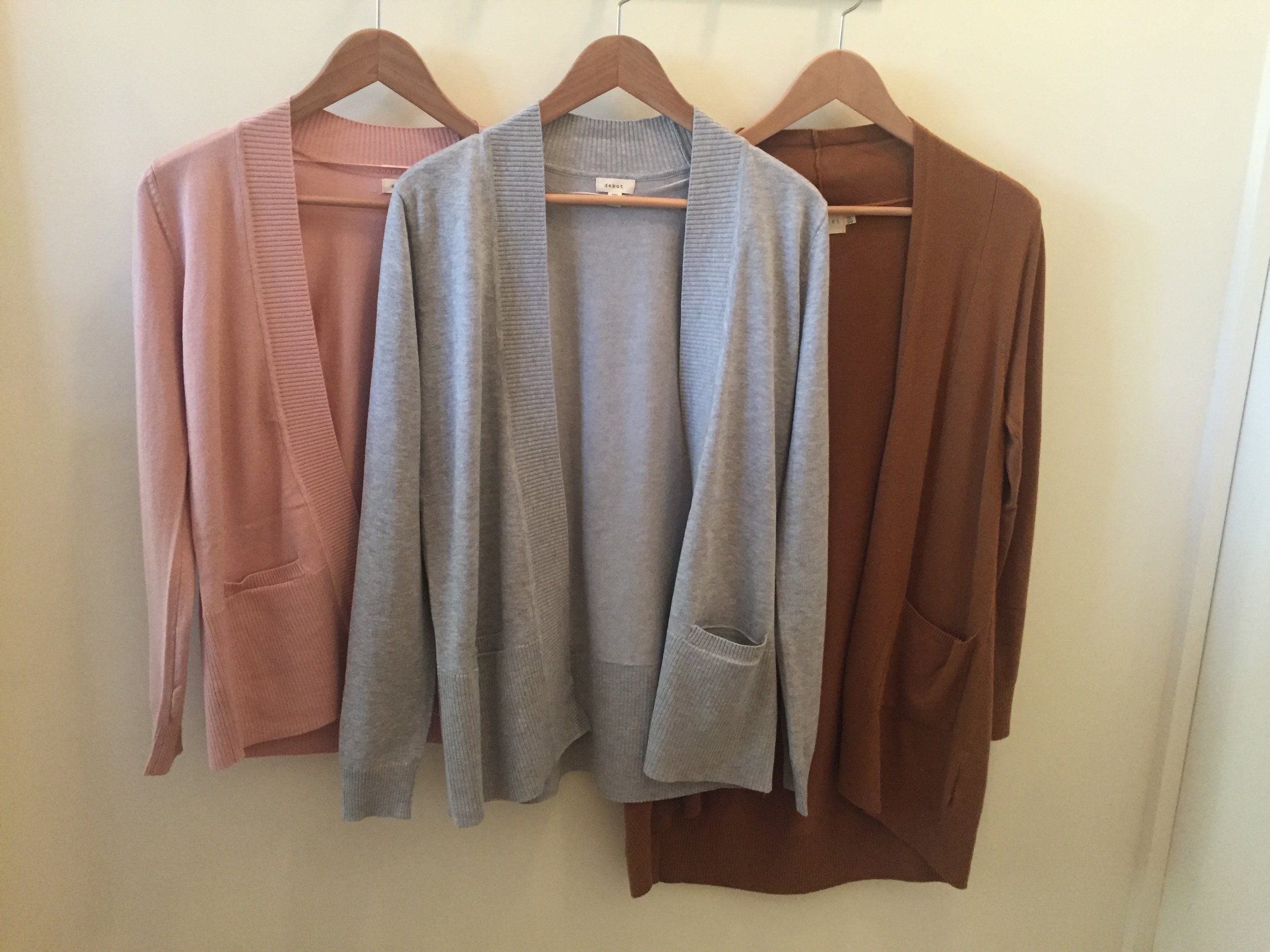 Cozy Cardigans, $34(short) and $42(long)