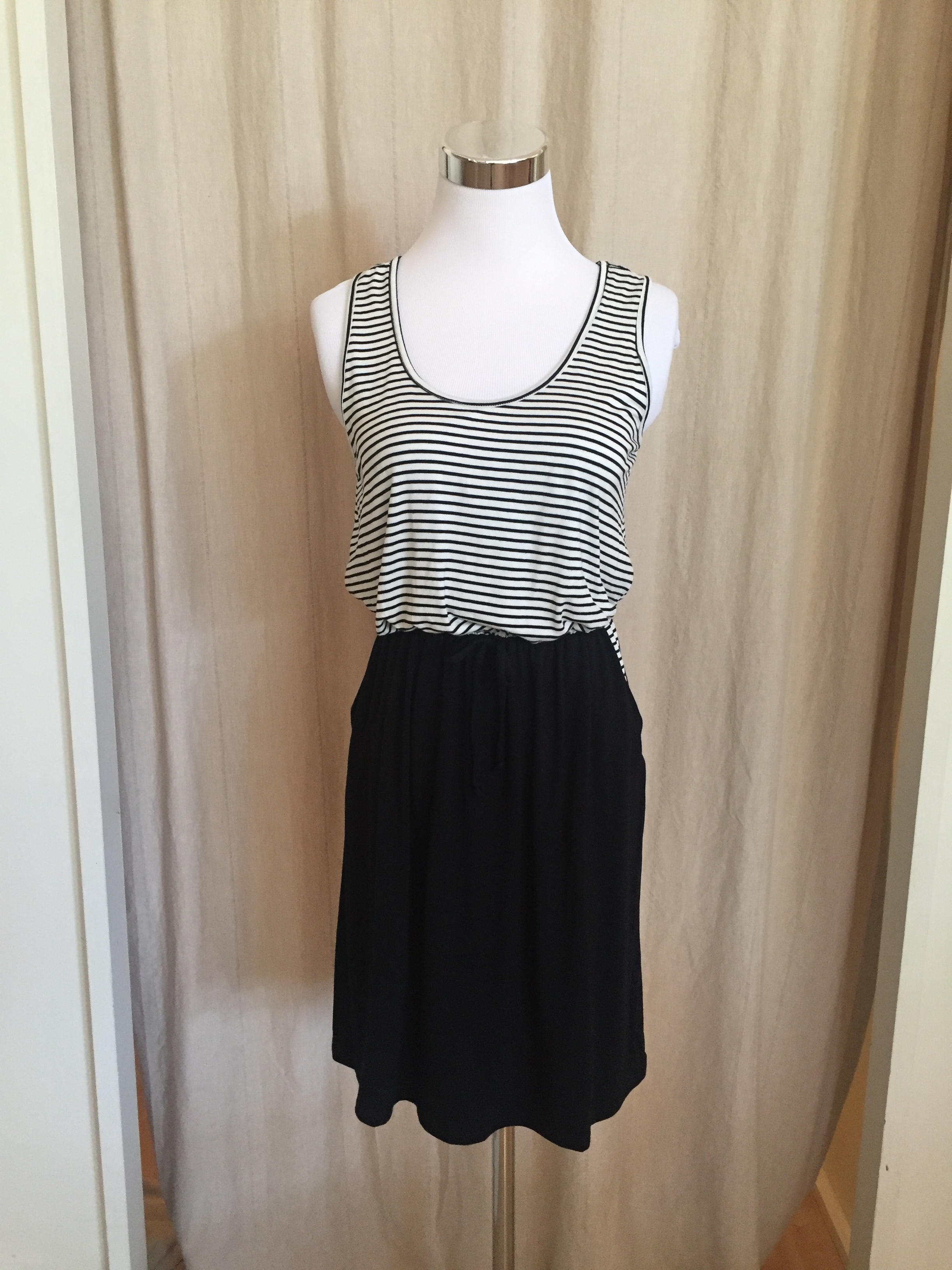 Sailing Stripes Dress, $38