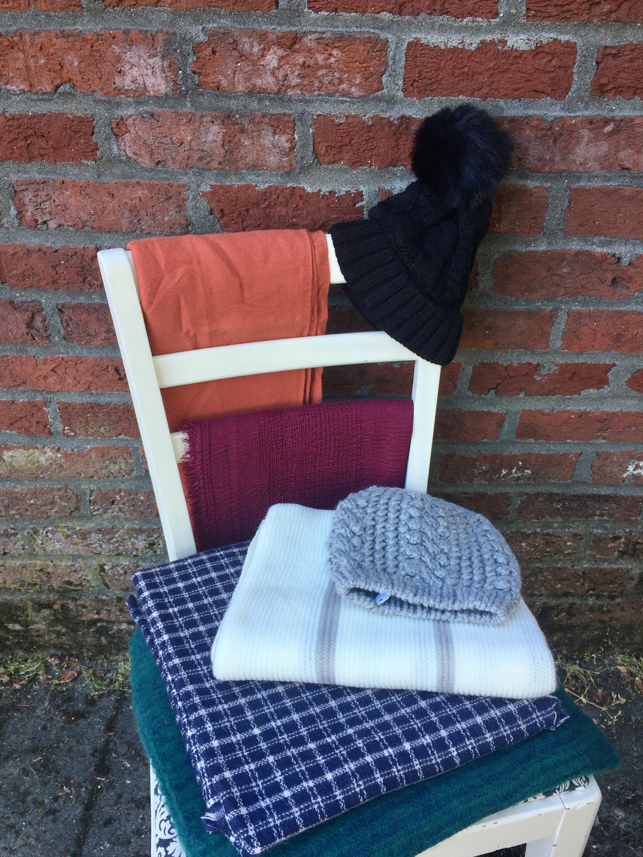 Hats and Scarfs (range from $16 to $24)