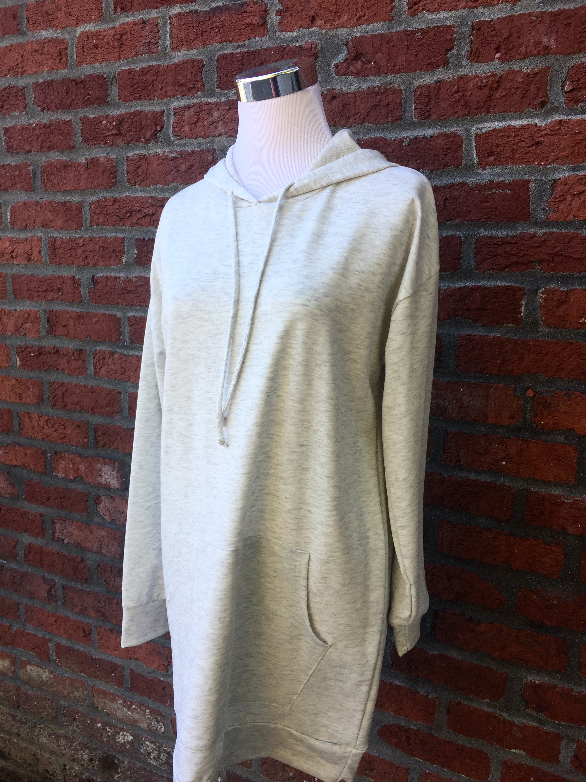 Long Grey Hoodie ($38)