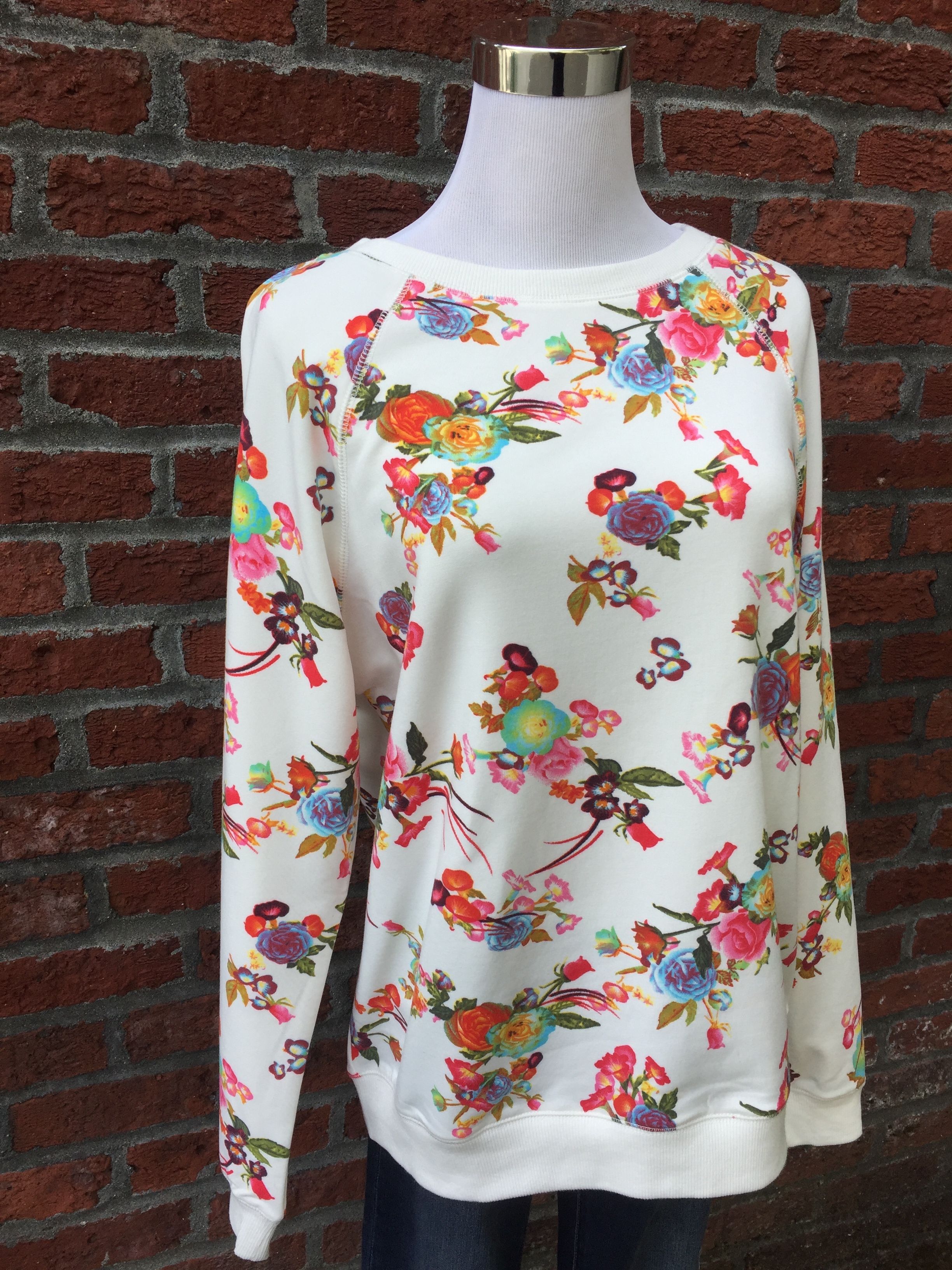 Hailey & Co floral sweatshirt ($42)
