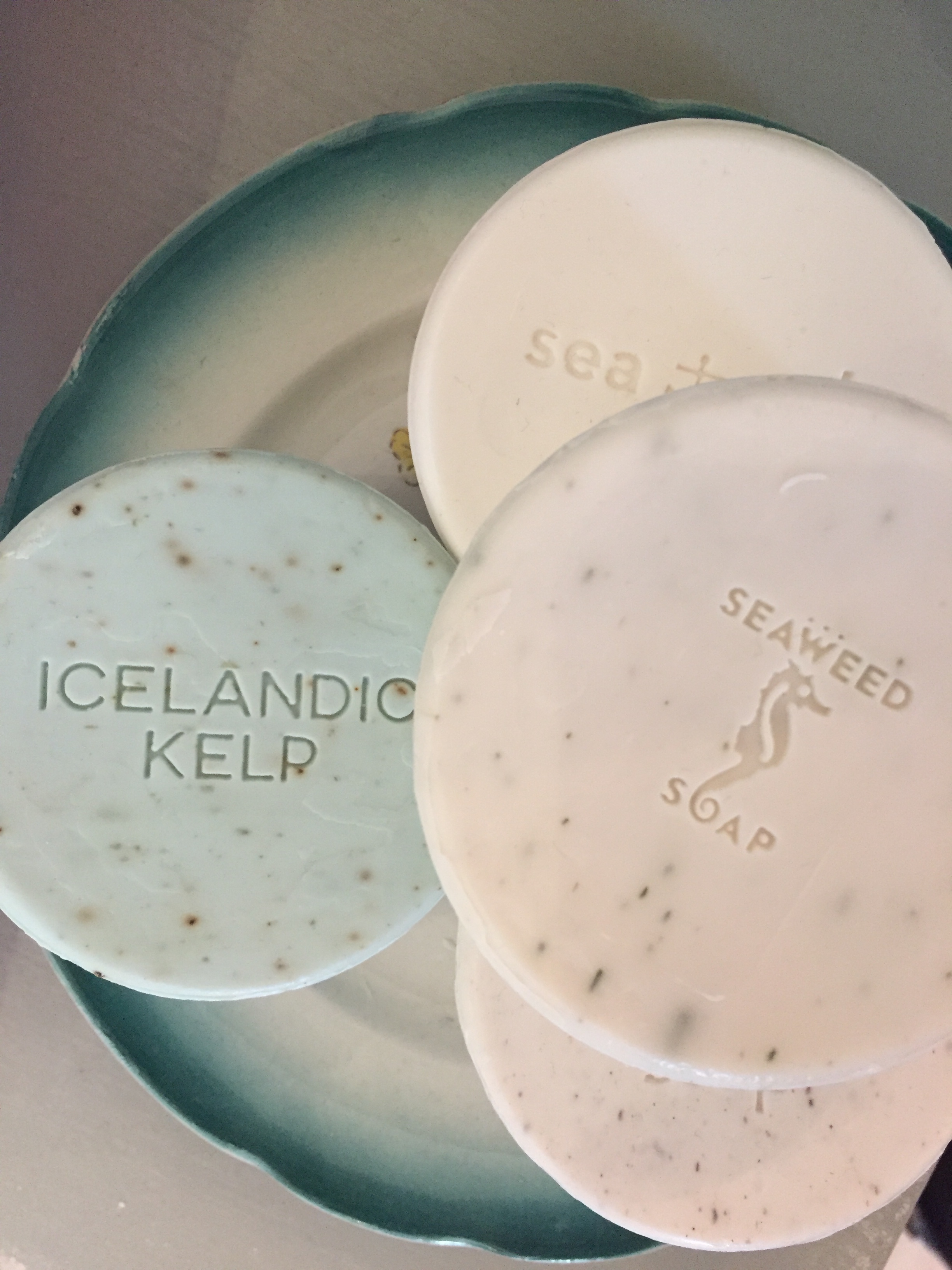 New soaps (Icelandic Kelp, and Seaweed)