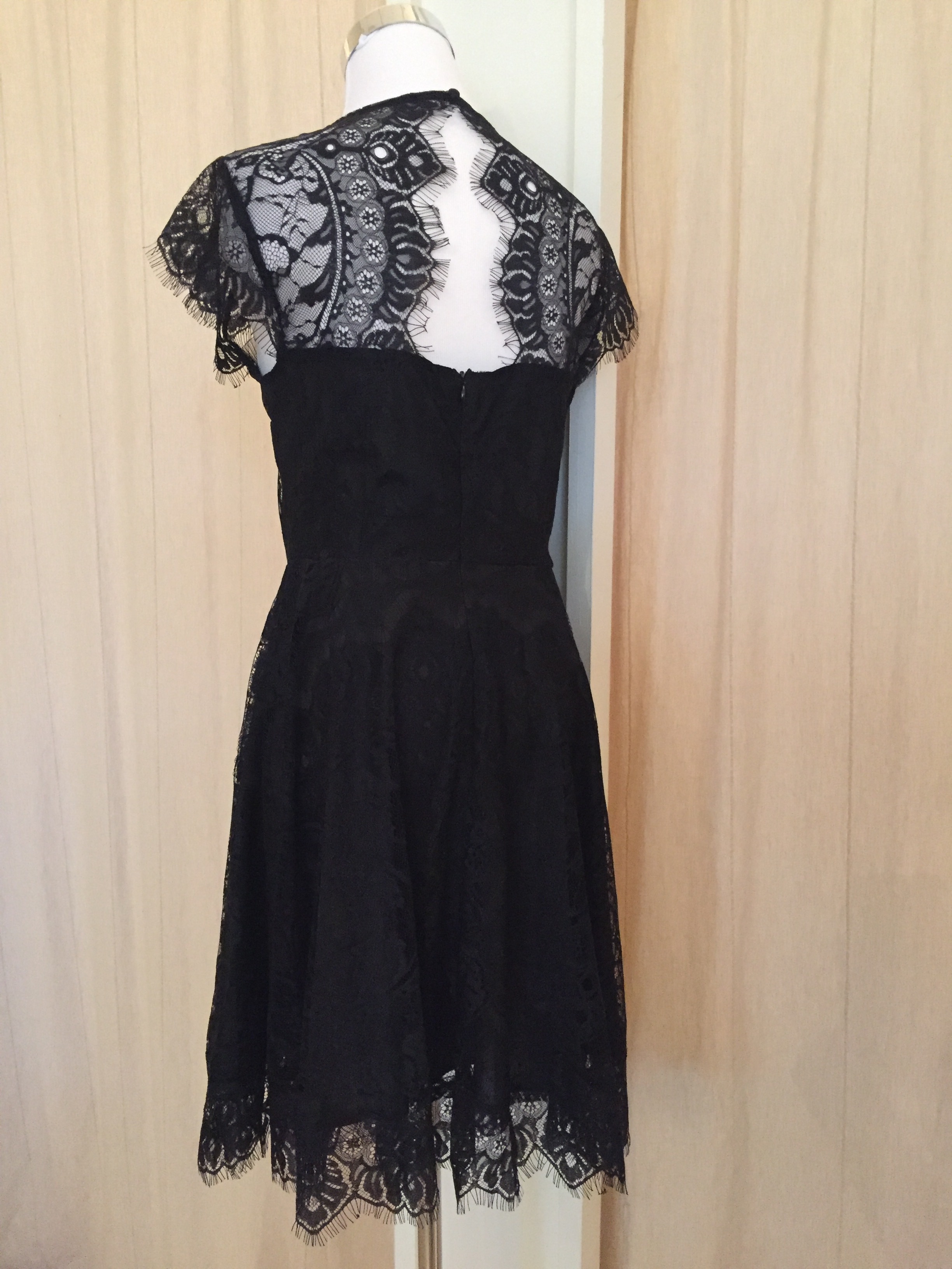 Black lace dress $64