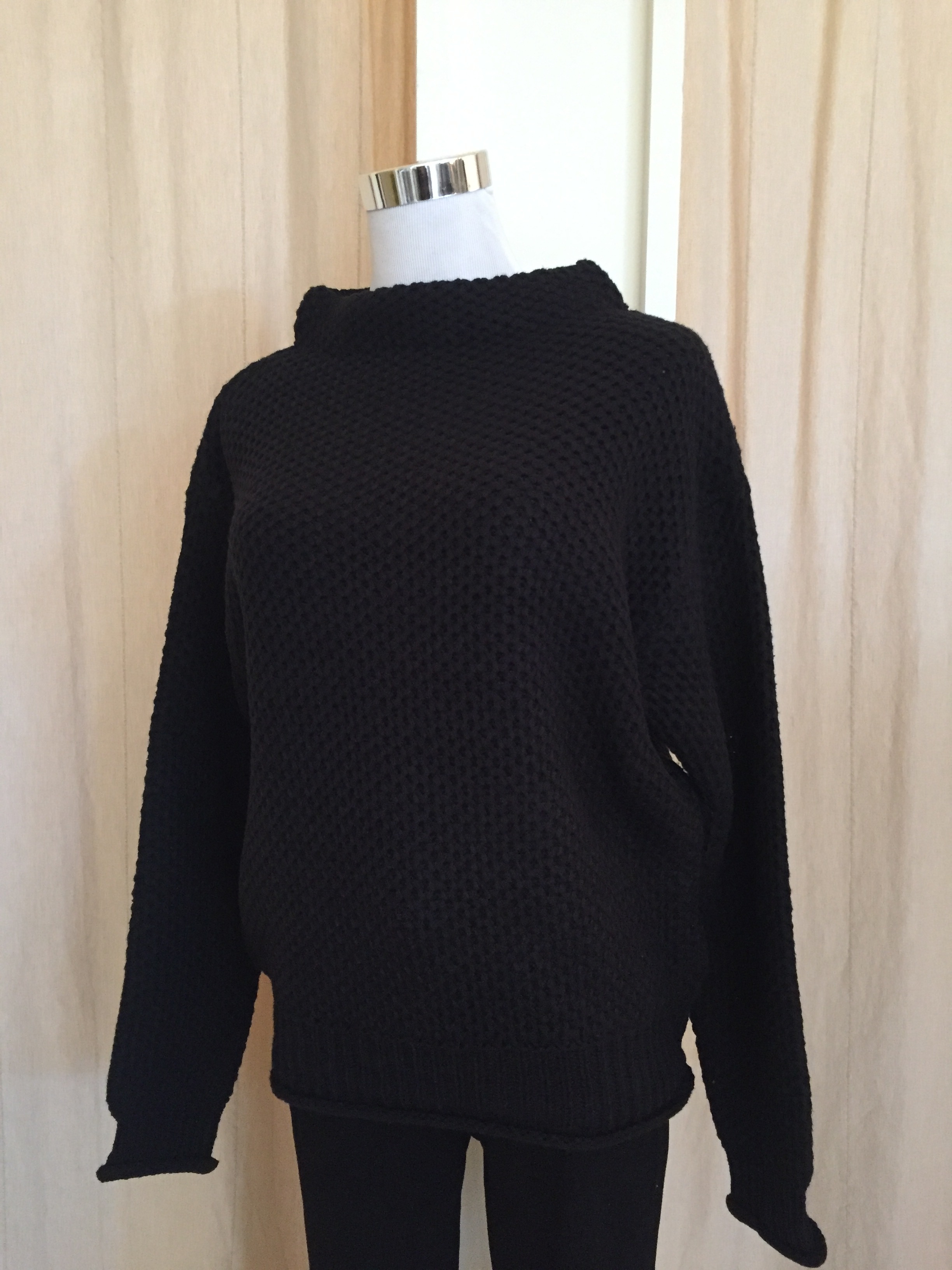 Black Boxy Sweater ($42)