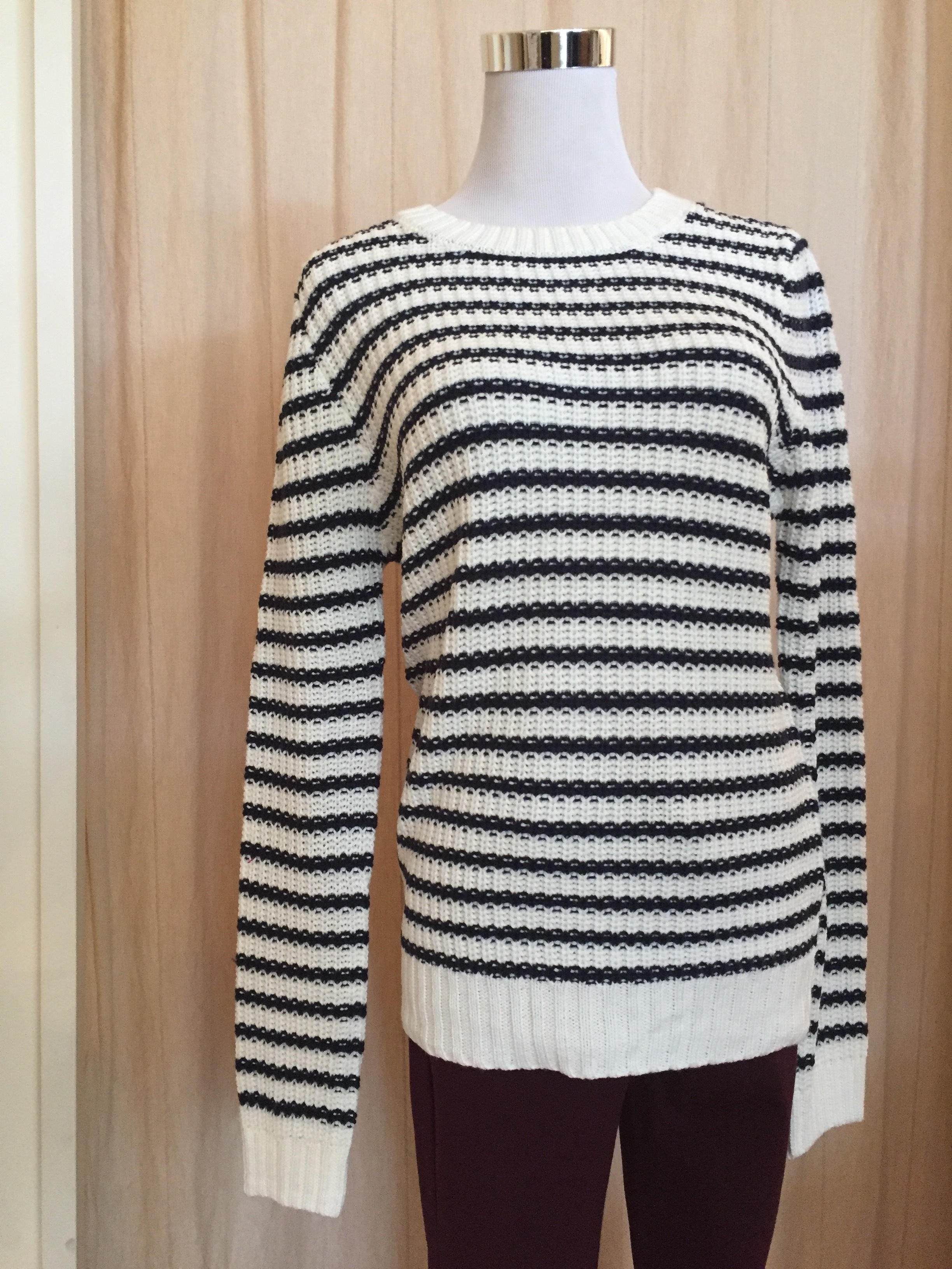 Stripe Navy Sweater ($34)
