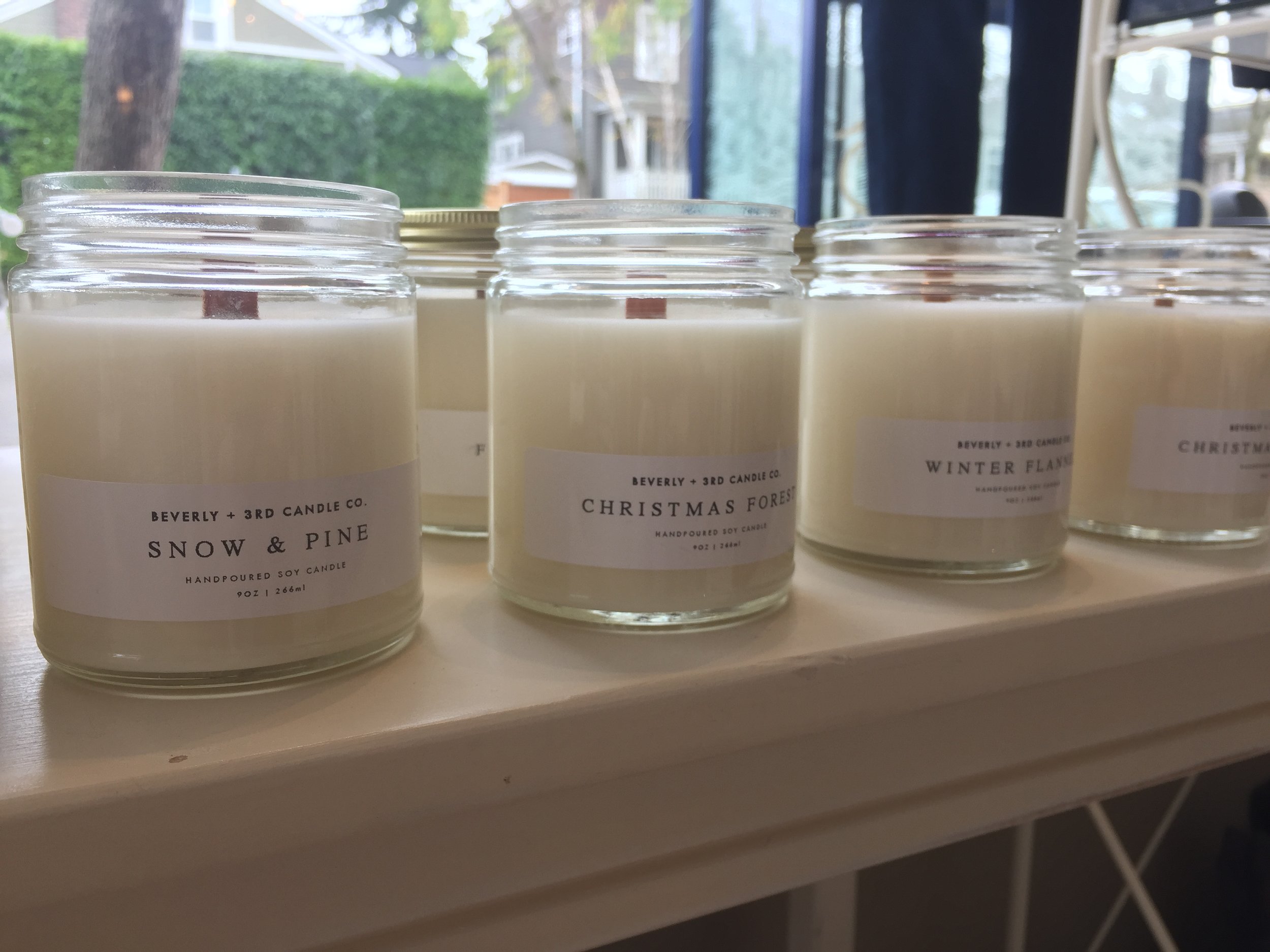 Wood Wick Soy Candles ($18)