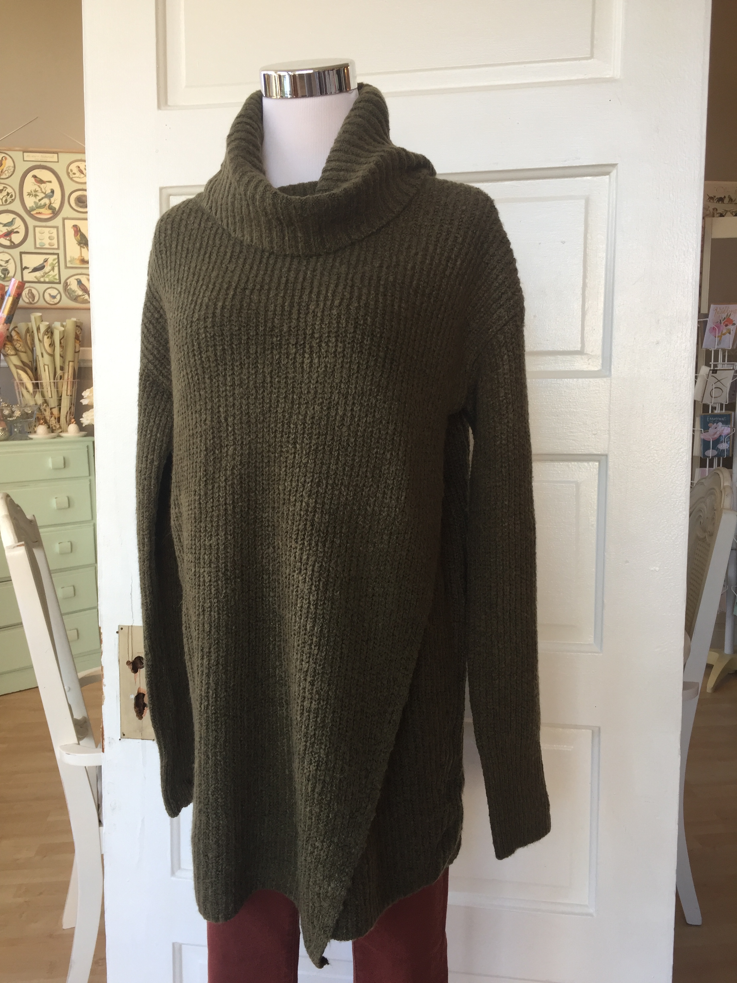 Mak Olive Turtleneck ($42)