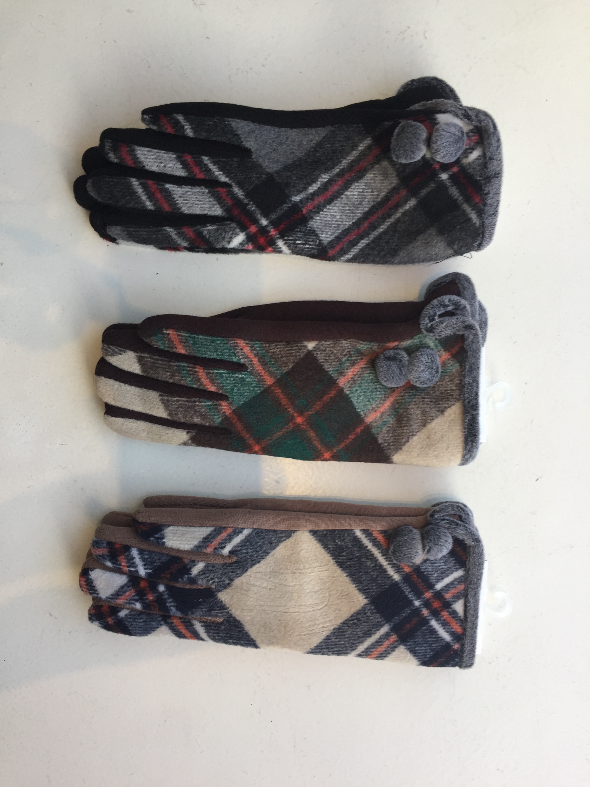 New Plaid Gloves!