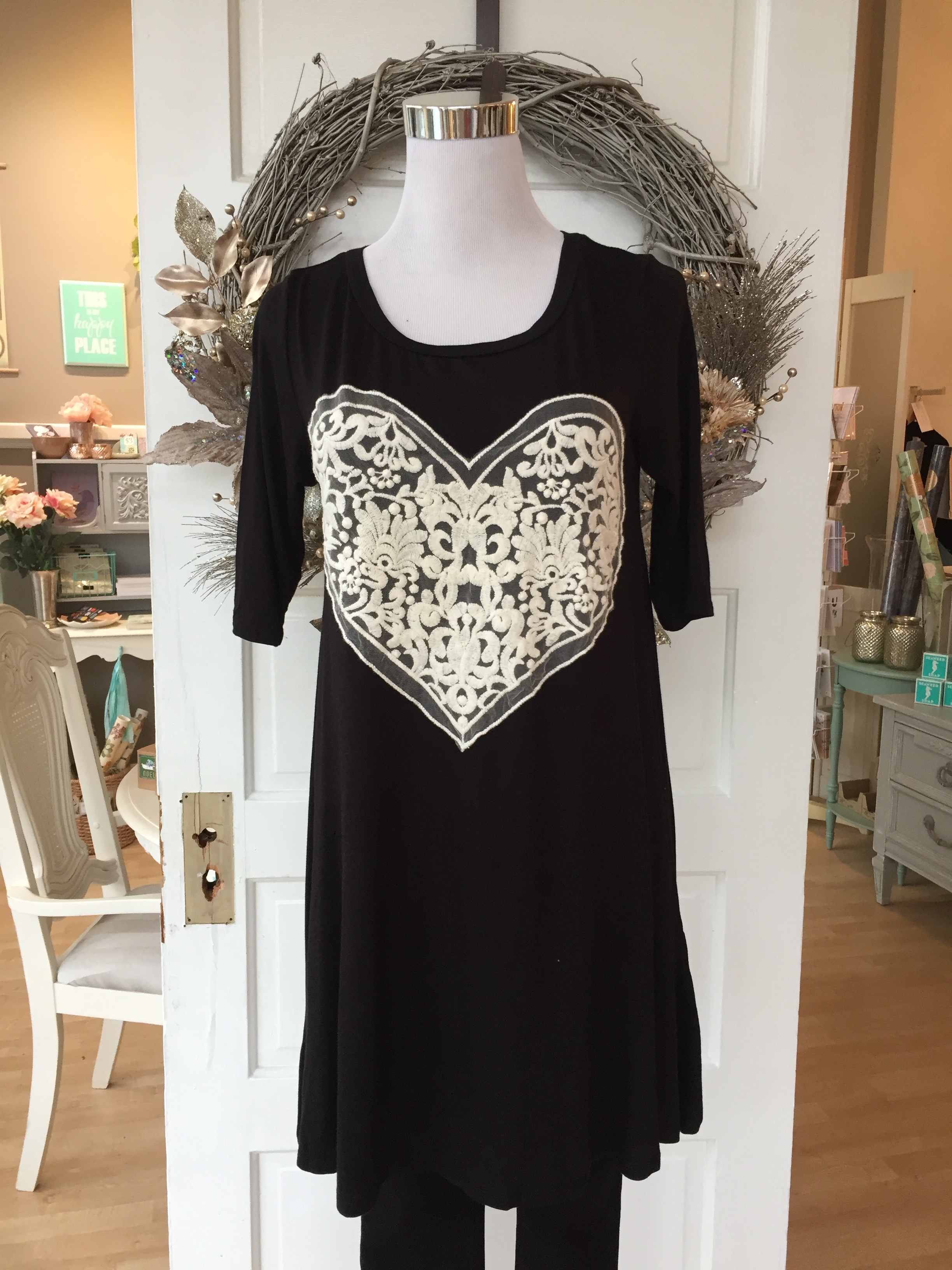 Heart Tunic $32