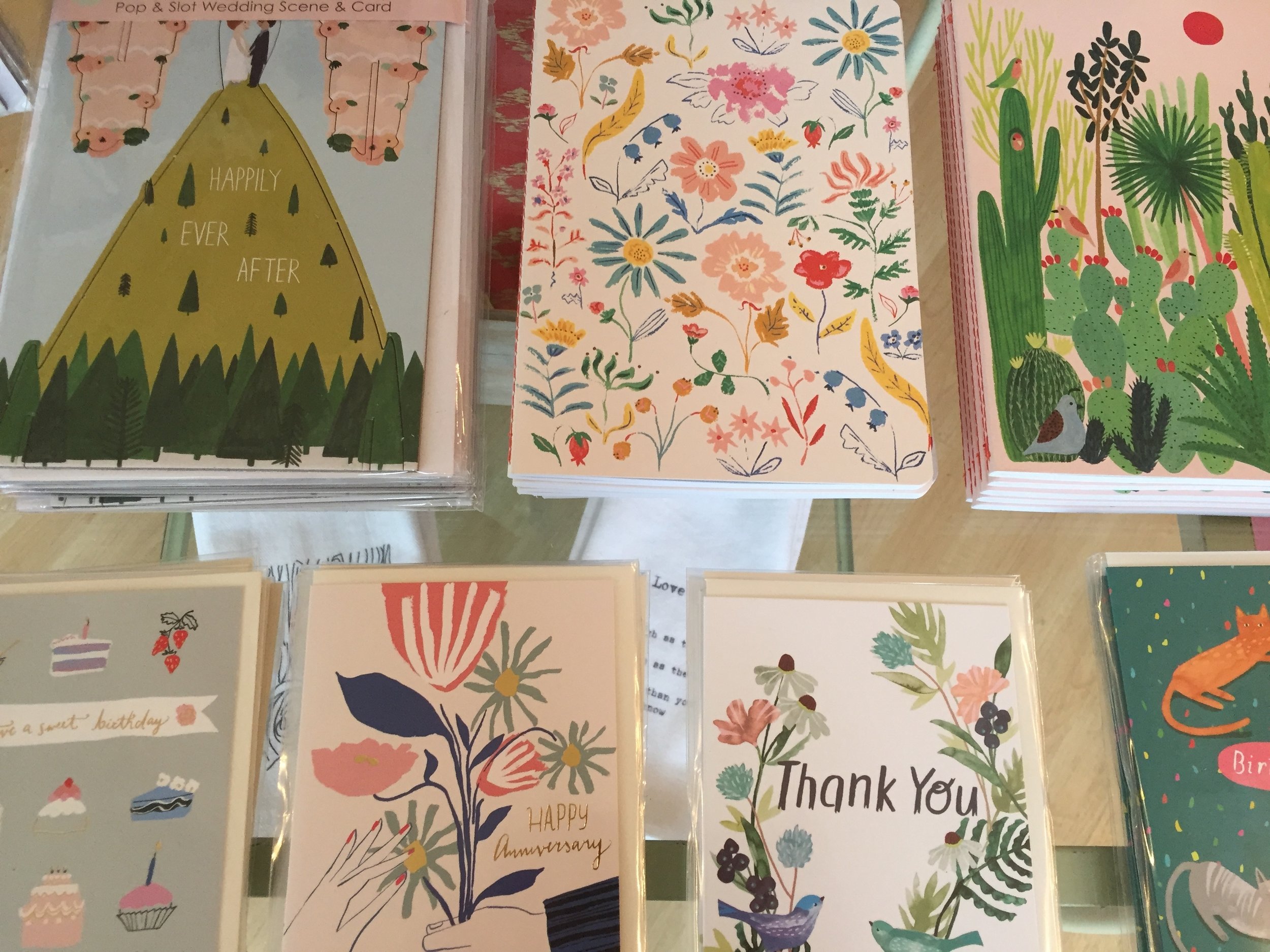 New Cards and Notebooks! Including pop up card!