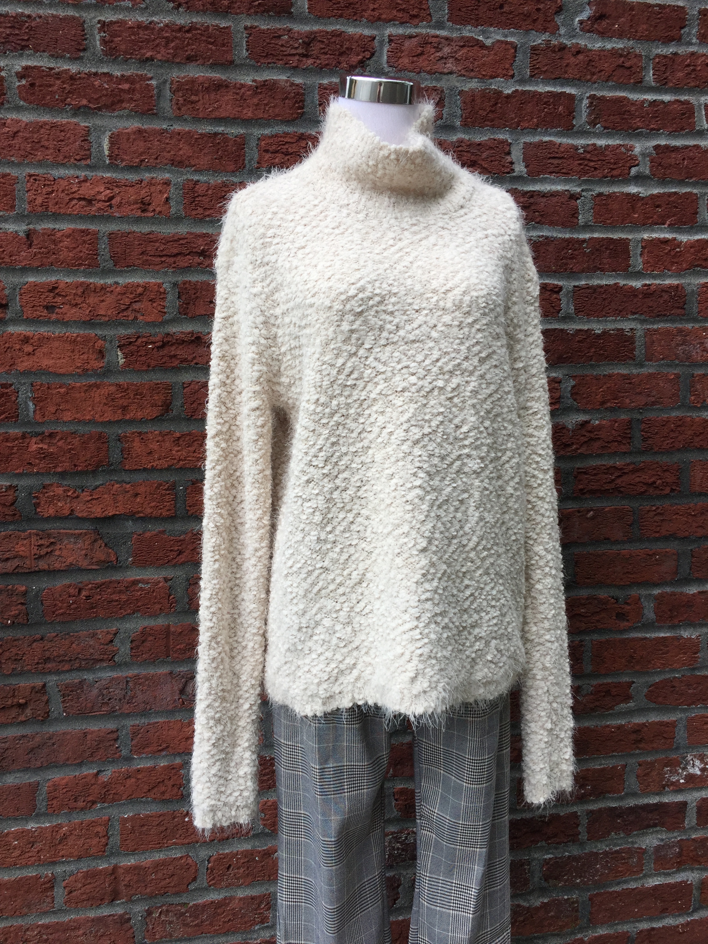 Soft Mock Neck Sweater