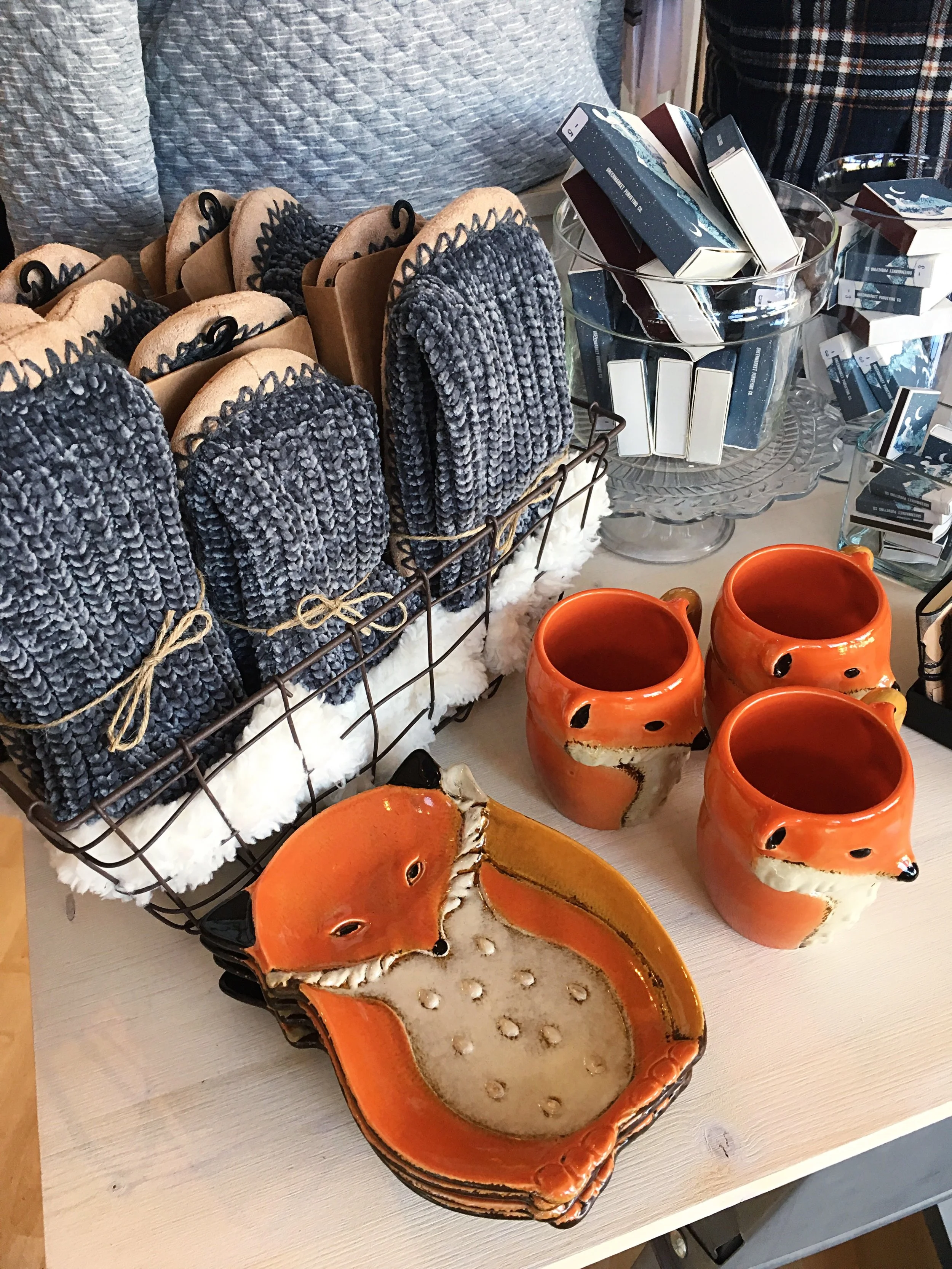 Slippers, matches and foxes, oh my!