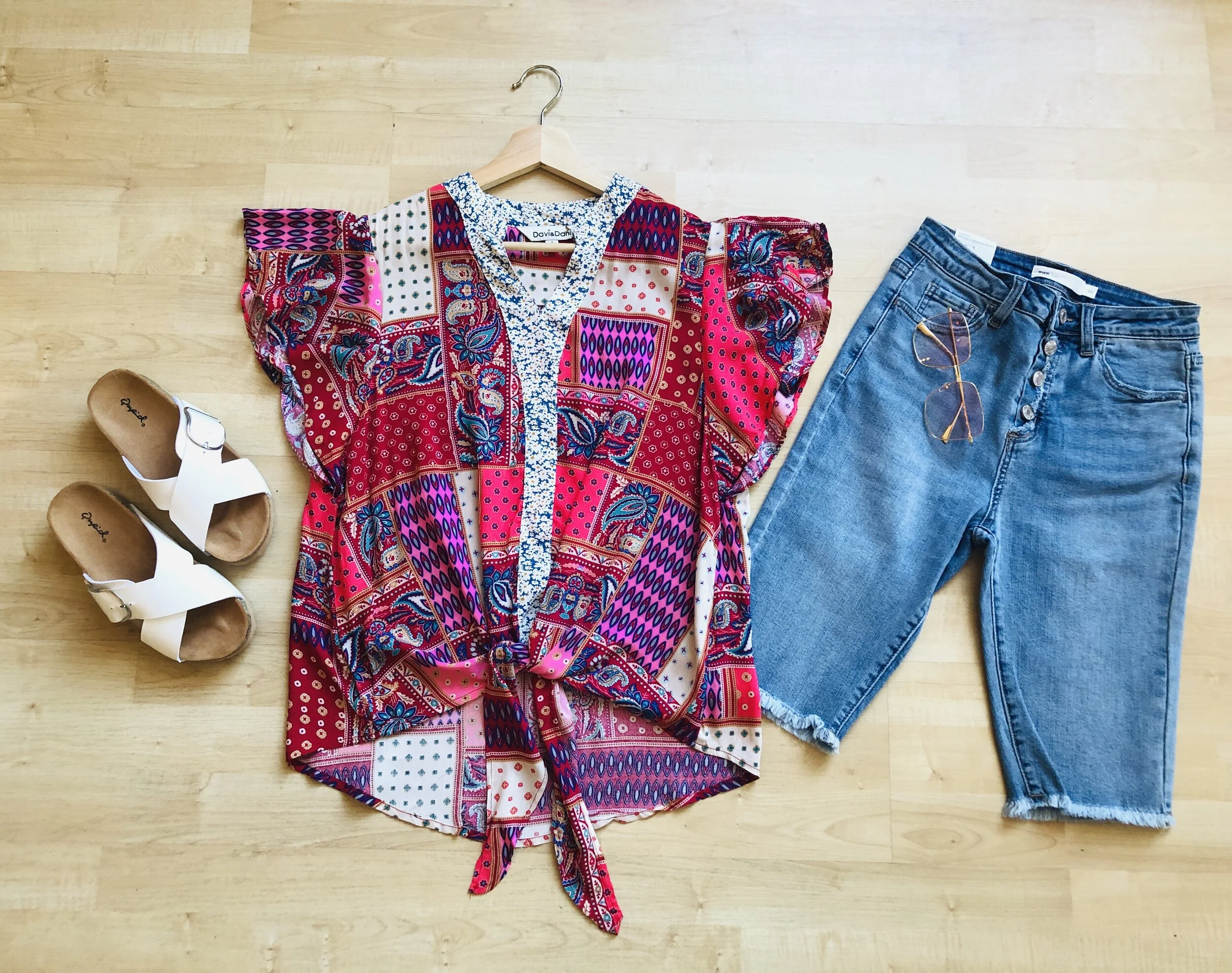 DAVI &amp; DANI Top $38 | TNR Bermudas $42 | QUIPID Berks $28 | SUNNIES $12