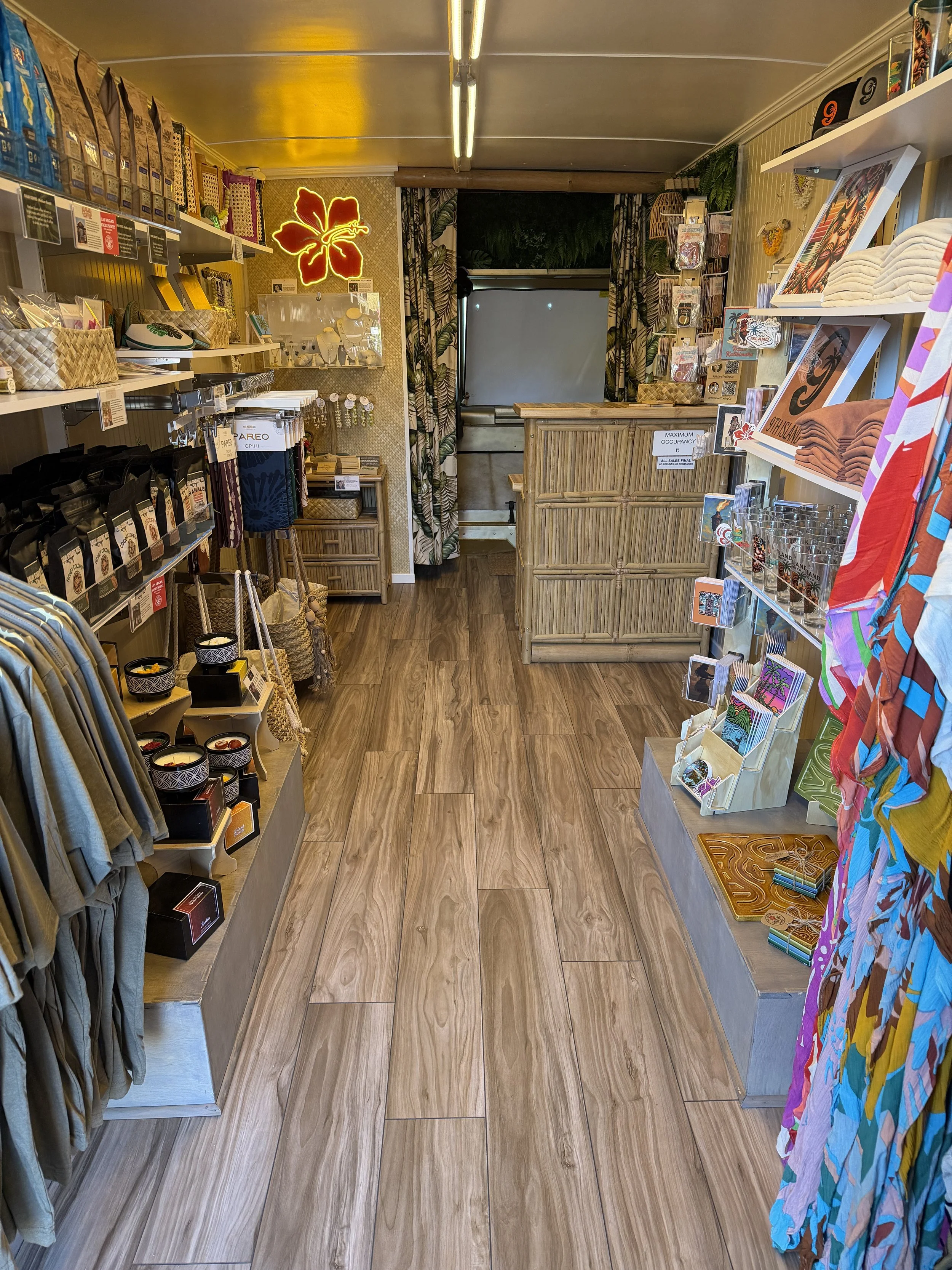 9ITC Boutique Truck Interior