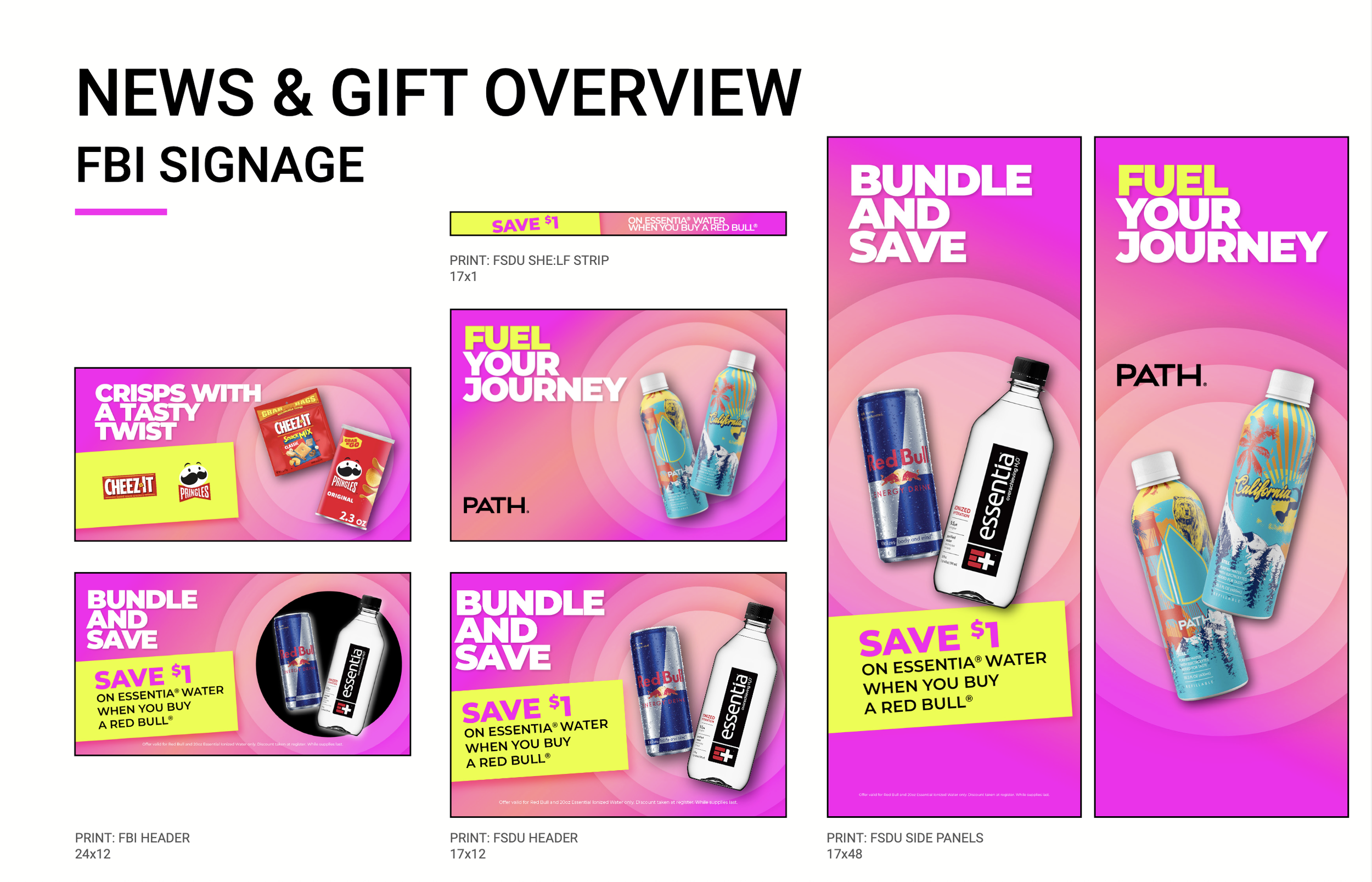 Monthly Campaigns for Multiple Store Formats - Print & Digital
