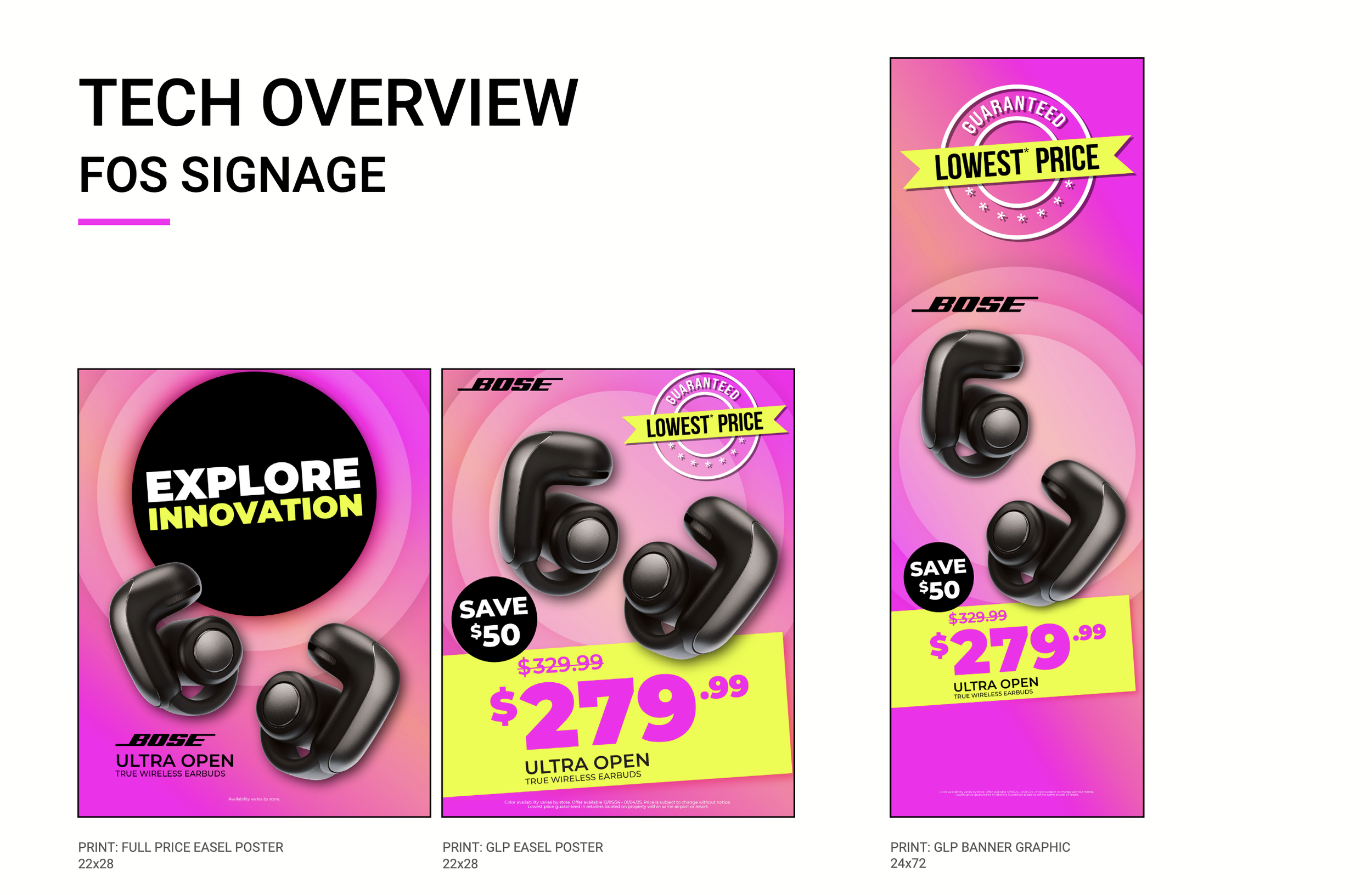 Monthly Campaigns for Multiple Store Formats - Print & Digital