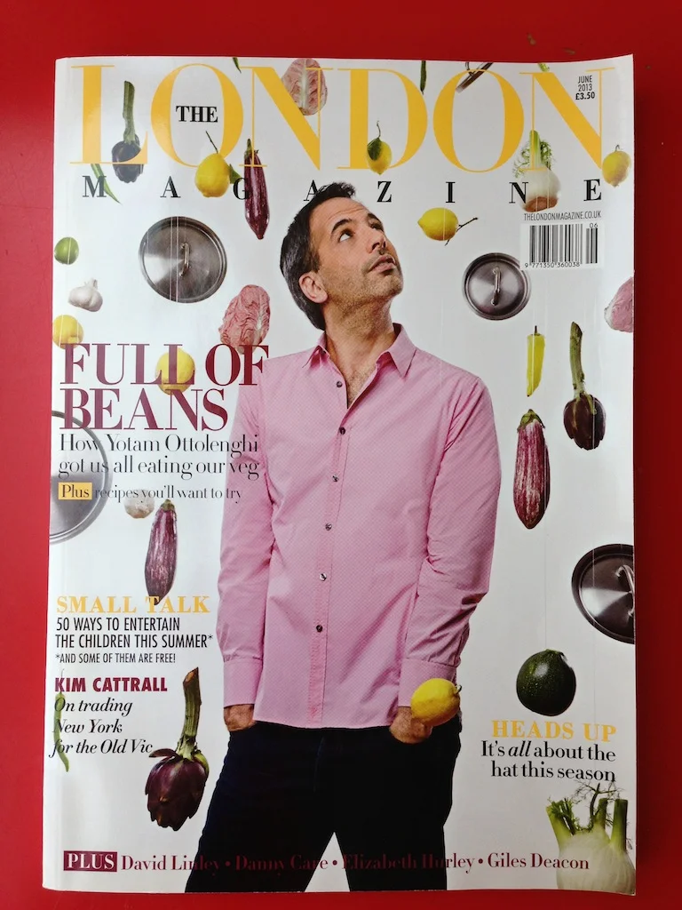The June 2013 issue featuring dinner party recipe king Yotam Ottolenghi 