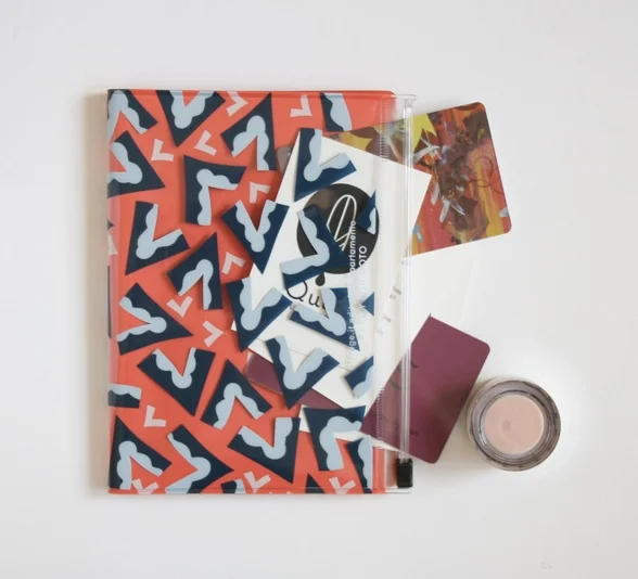 I do like the Eley Kishimoto wallet notebook with zip lock pouch for receipts, business cards etc from Quill London 
