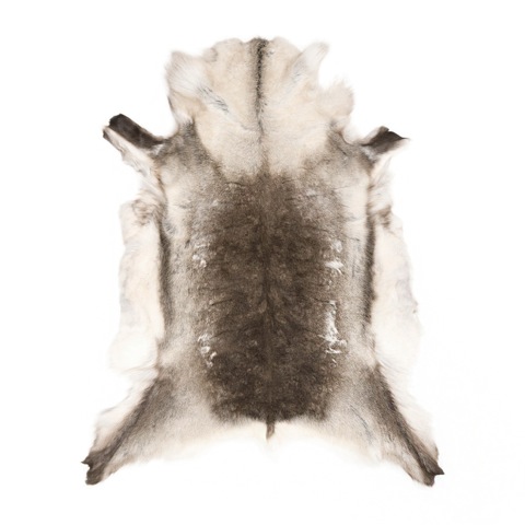 Reindeer Skin Rug : sustainably sourced from the Sami people in Scandinavia
