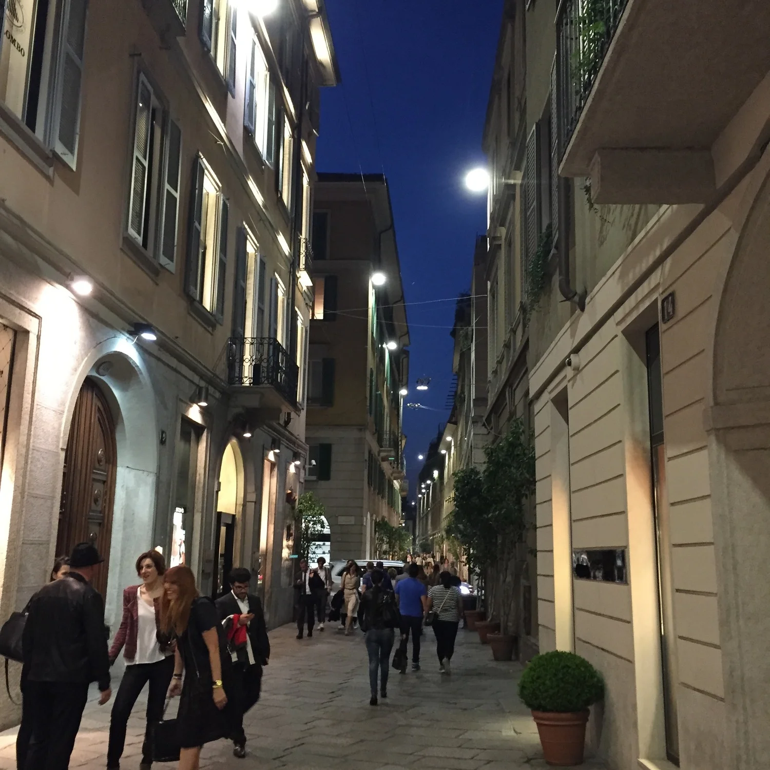 The streets were buzzing in the warm evenings. Arrivederci! Until next year.