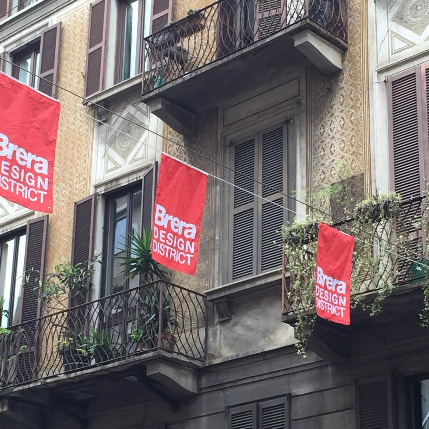 Brera is one of the nicest districts to wander around. 